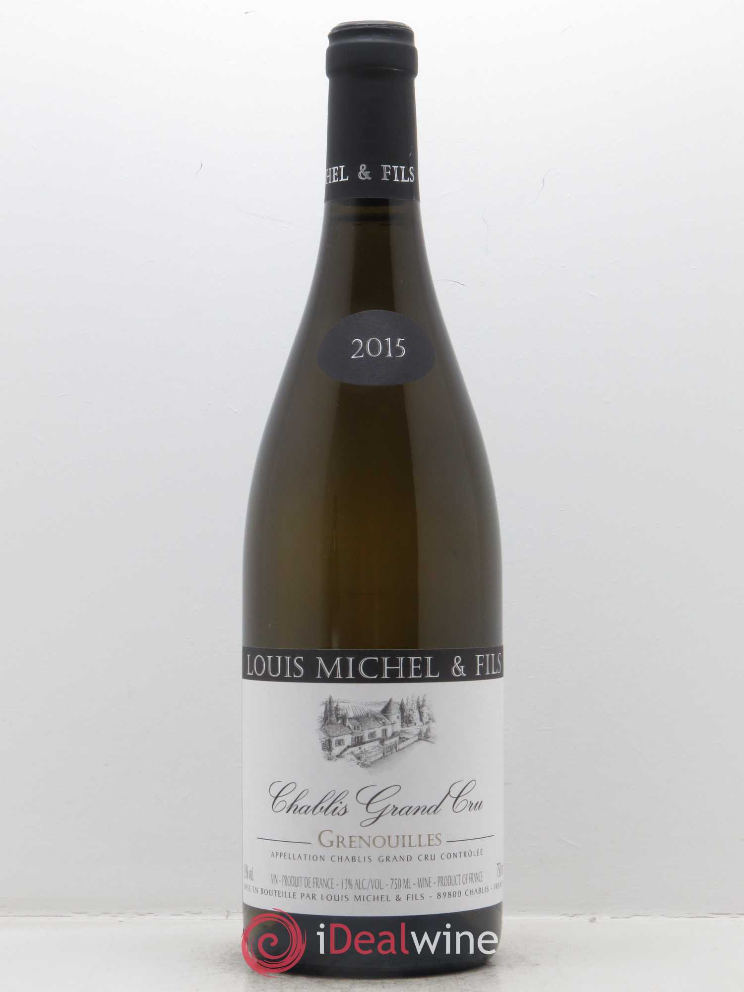 Chablis Grand Cru Grenouilles Louis Michel et Fils 2015 - Lot de 1 bouteille - 0