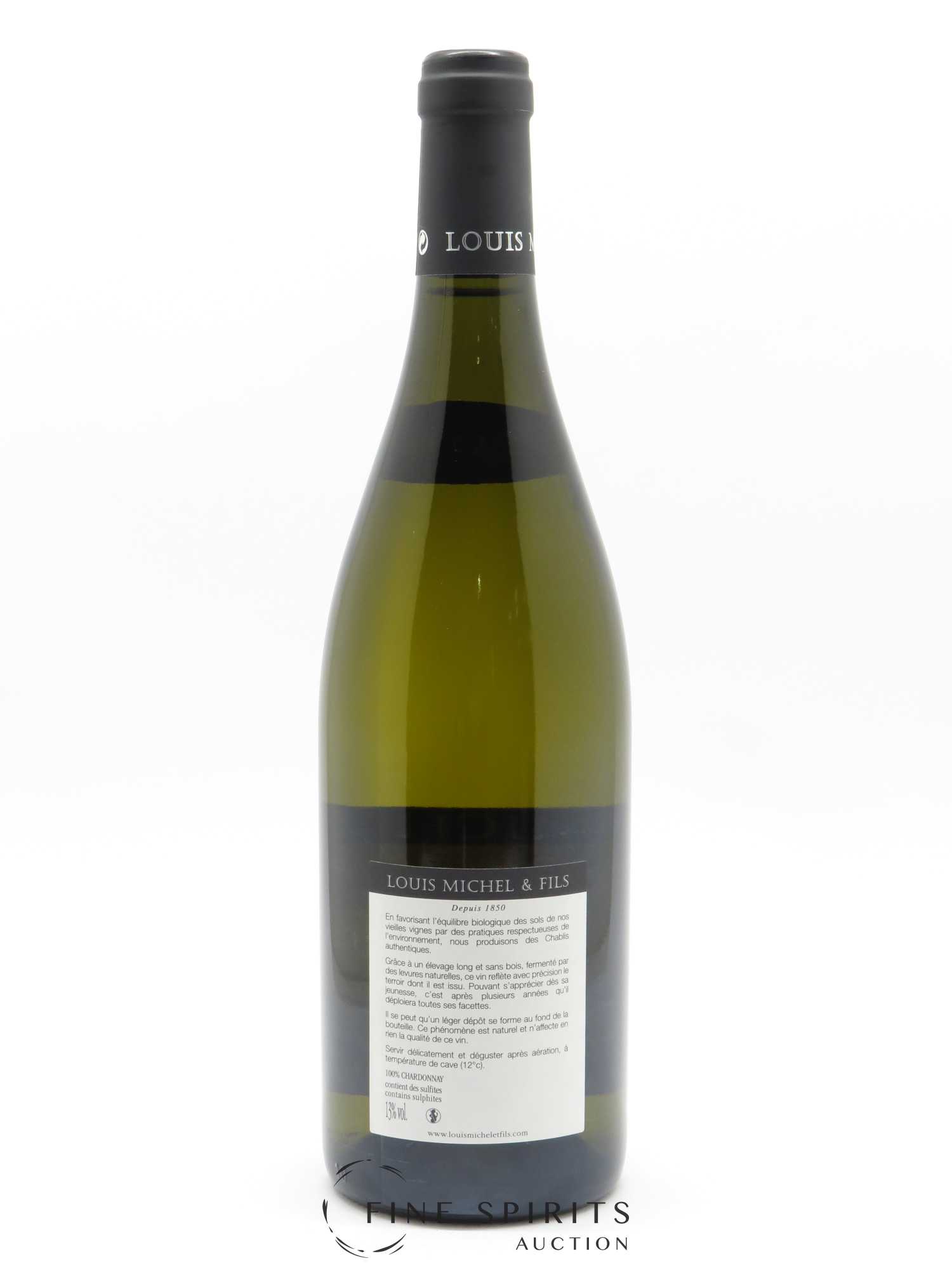 Chablis Louis Michel et Fils 2018 - Lot de 1 bouteille - 1