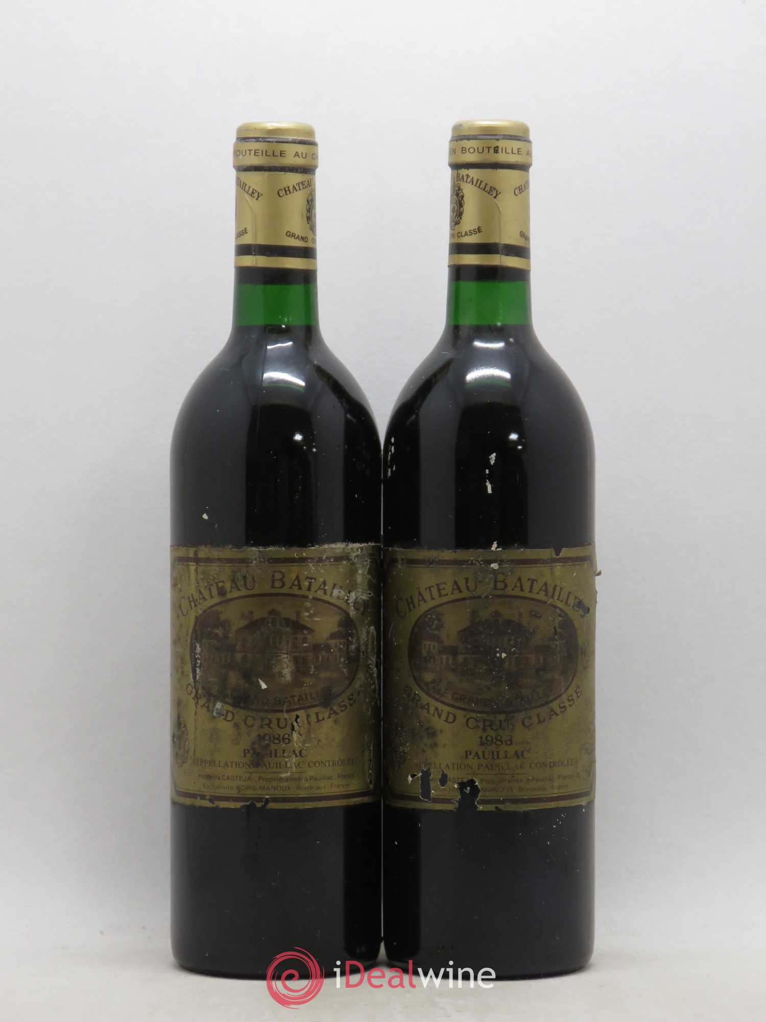 Château Batailley 5ème Grand Cru Classé 1988 - Lot de 2 bouteilles - 0