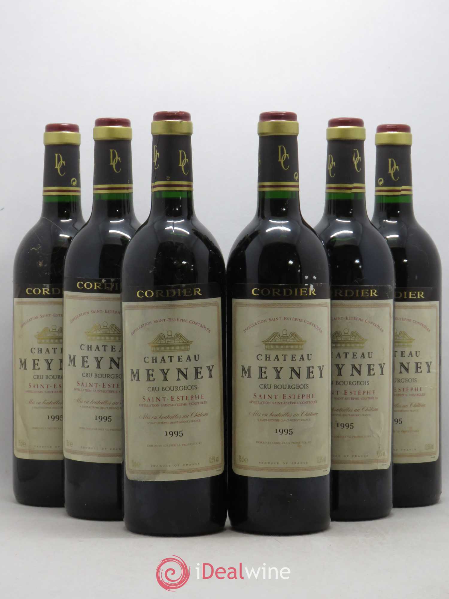 Château Meyney 1995 - Lot de 6 bouteilles - 0