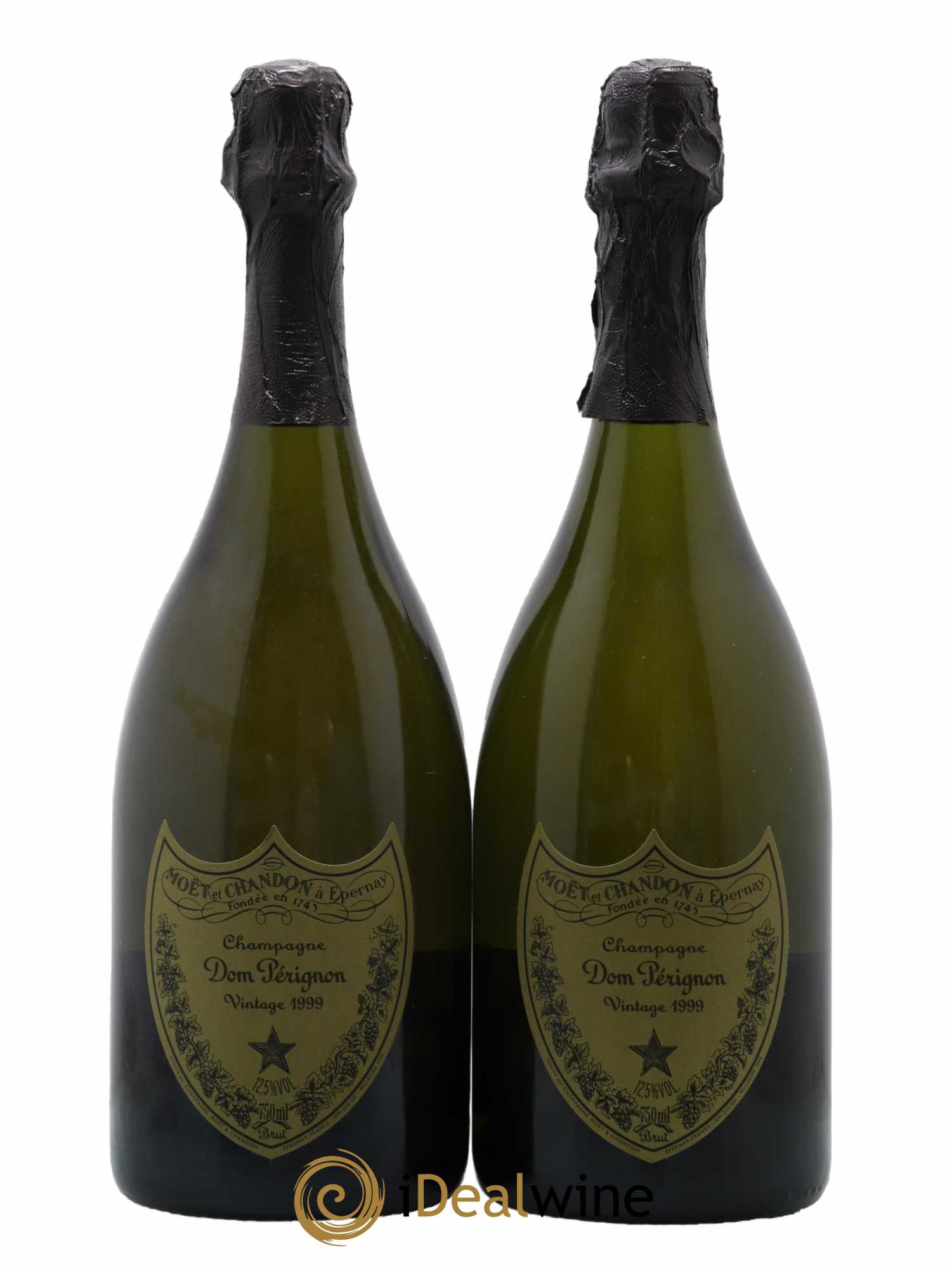 Brut Dom Pérignon 1999 - Lot de 2 bouteilles - 0