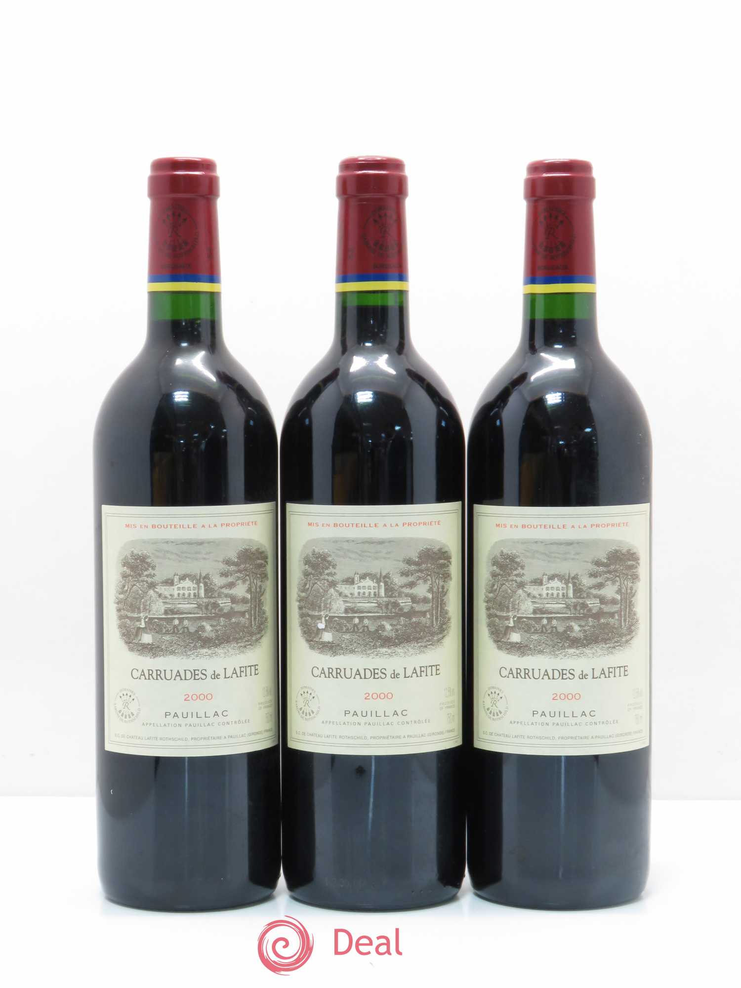 Carruades de Lafite Rothschild Second Vin 2000 - Lot de 6 bouteilles - 2