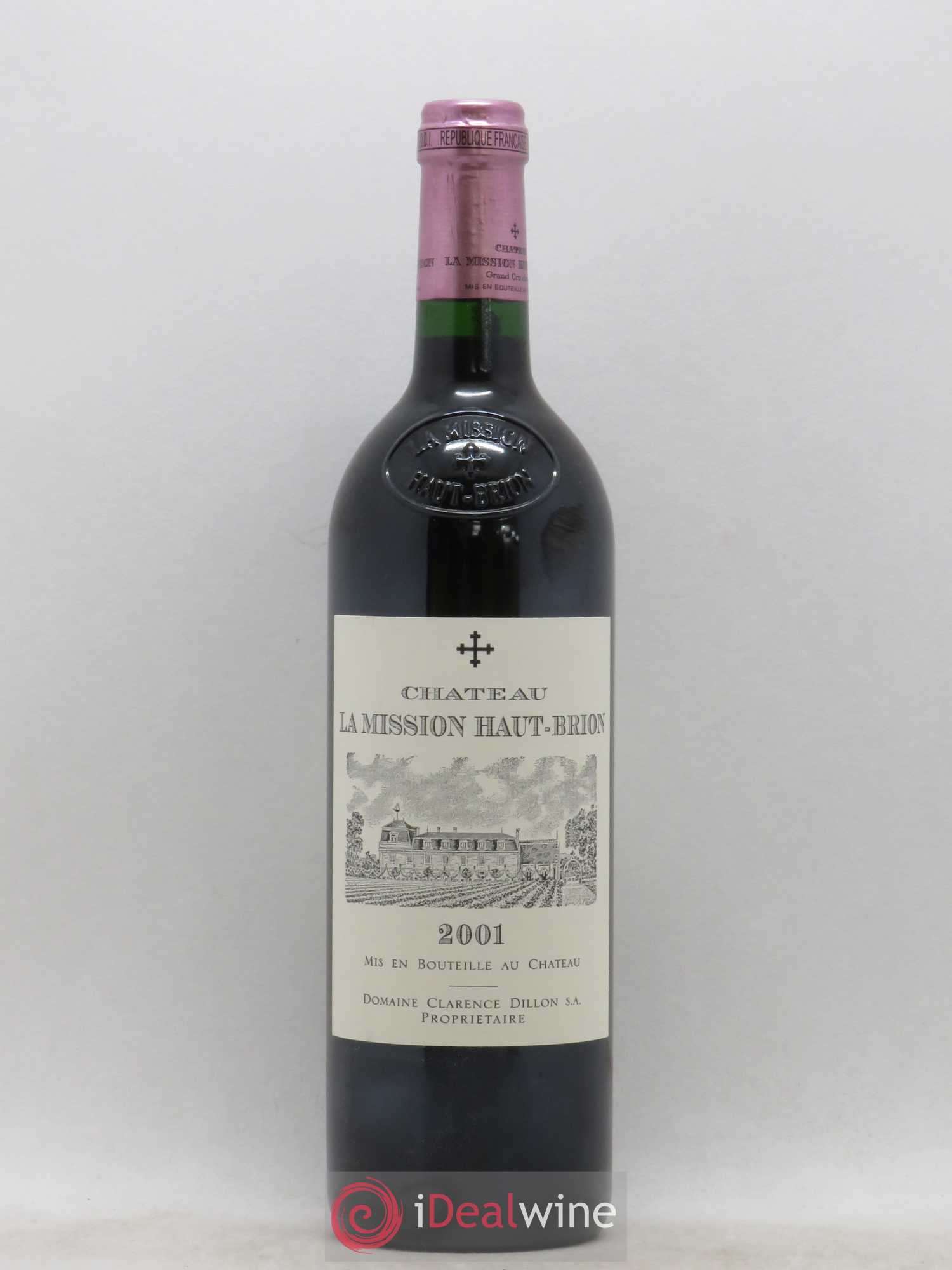 Château la Mission Haut-Brion Cru Classé de Graves 2001 - Lot de 1 bouteille - 0