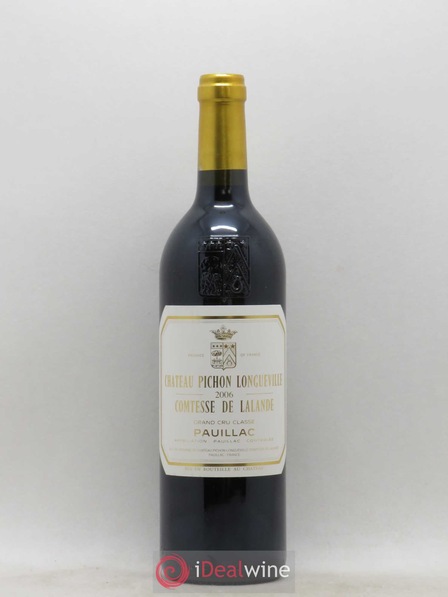 Château Pichon Longueville Comtesse de Lalande 2ème Grand Cru Classé 2006 - Lot de 1 bouteille - 0