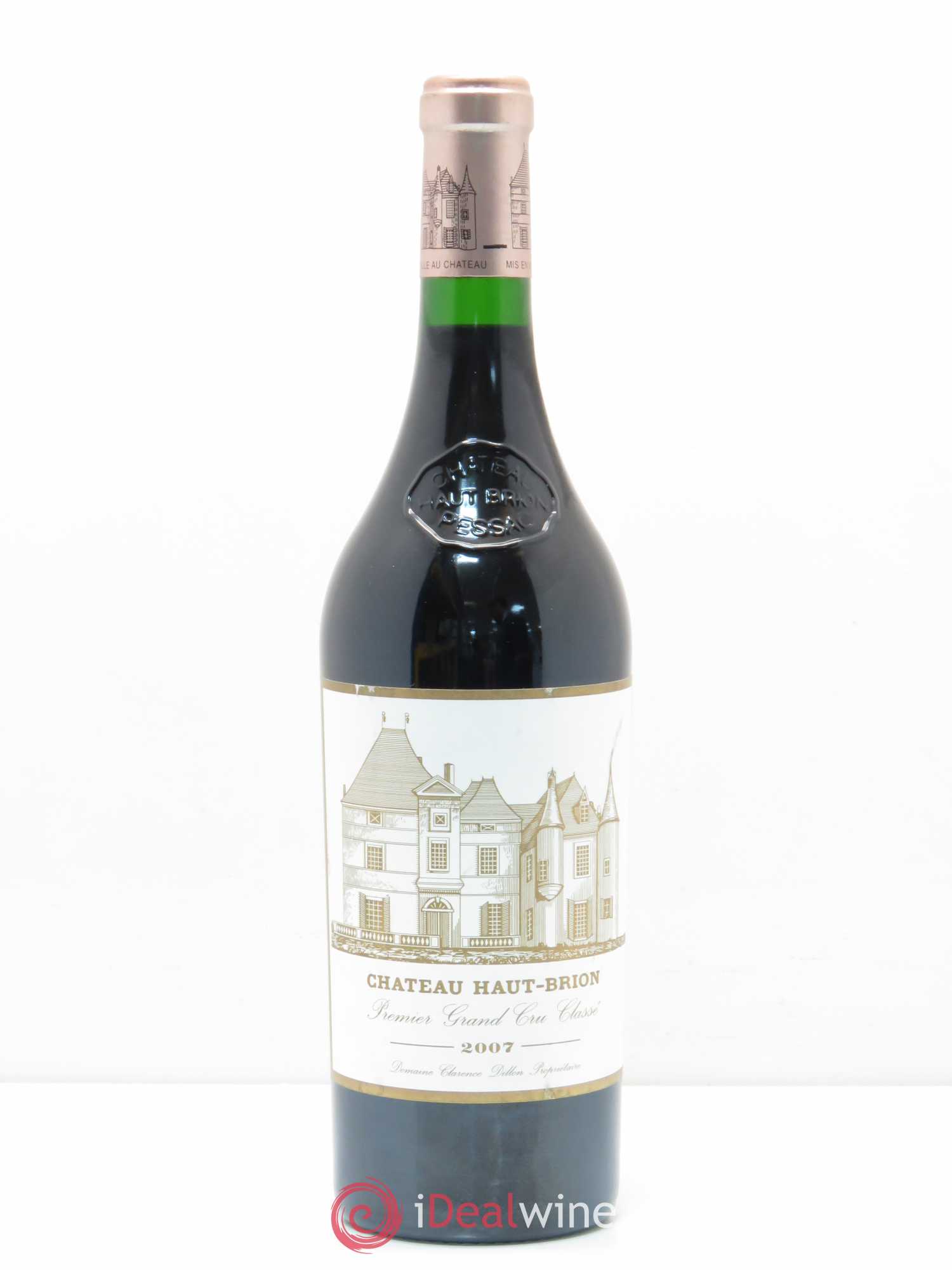 Château Haut Brion 1er Grand Cru Classé 2007 - Lot de 1 bouteille - 0