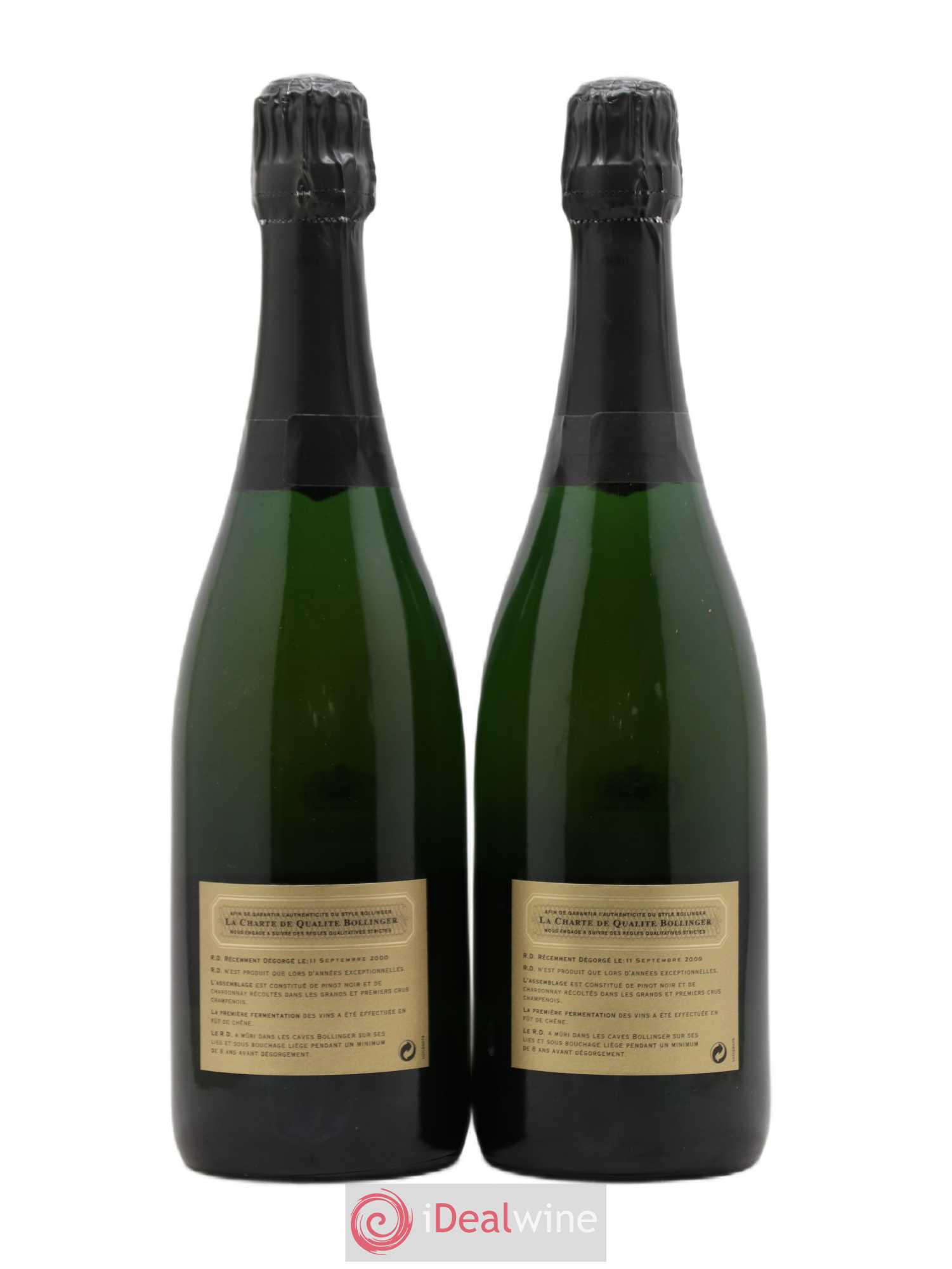 R.D. Extra-Brut Bollinger Extra Brut 1981 - Lot de 2 bouteilles - 1