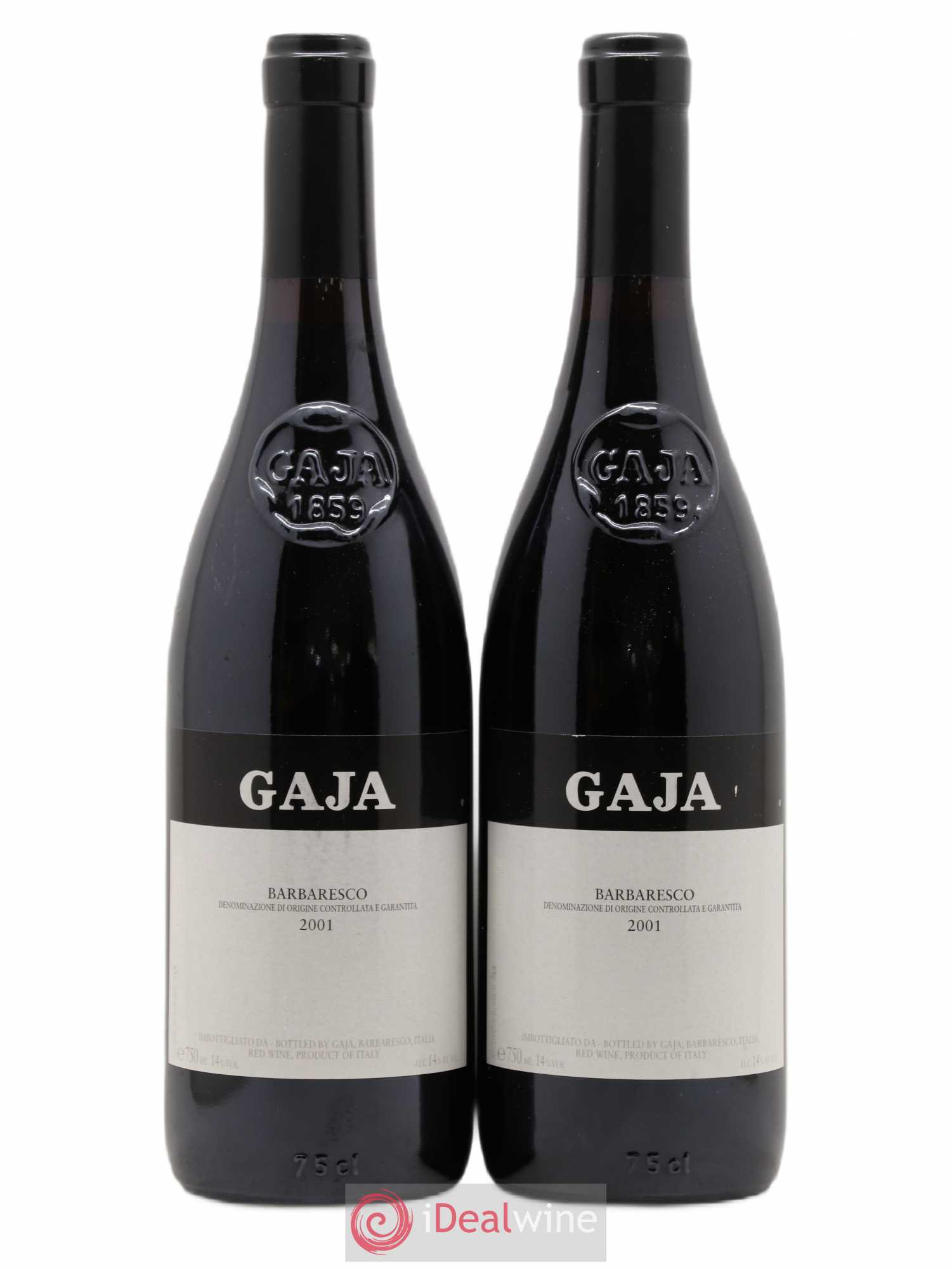 Barbaresco DOCG Angelo Gaja 2001 - Lot de 2 bouteilles - 0