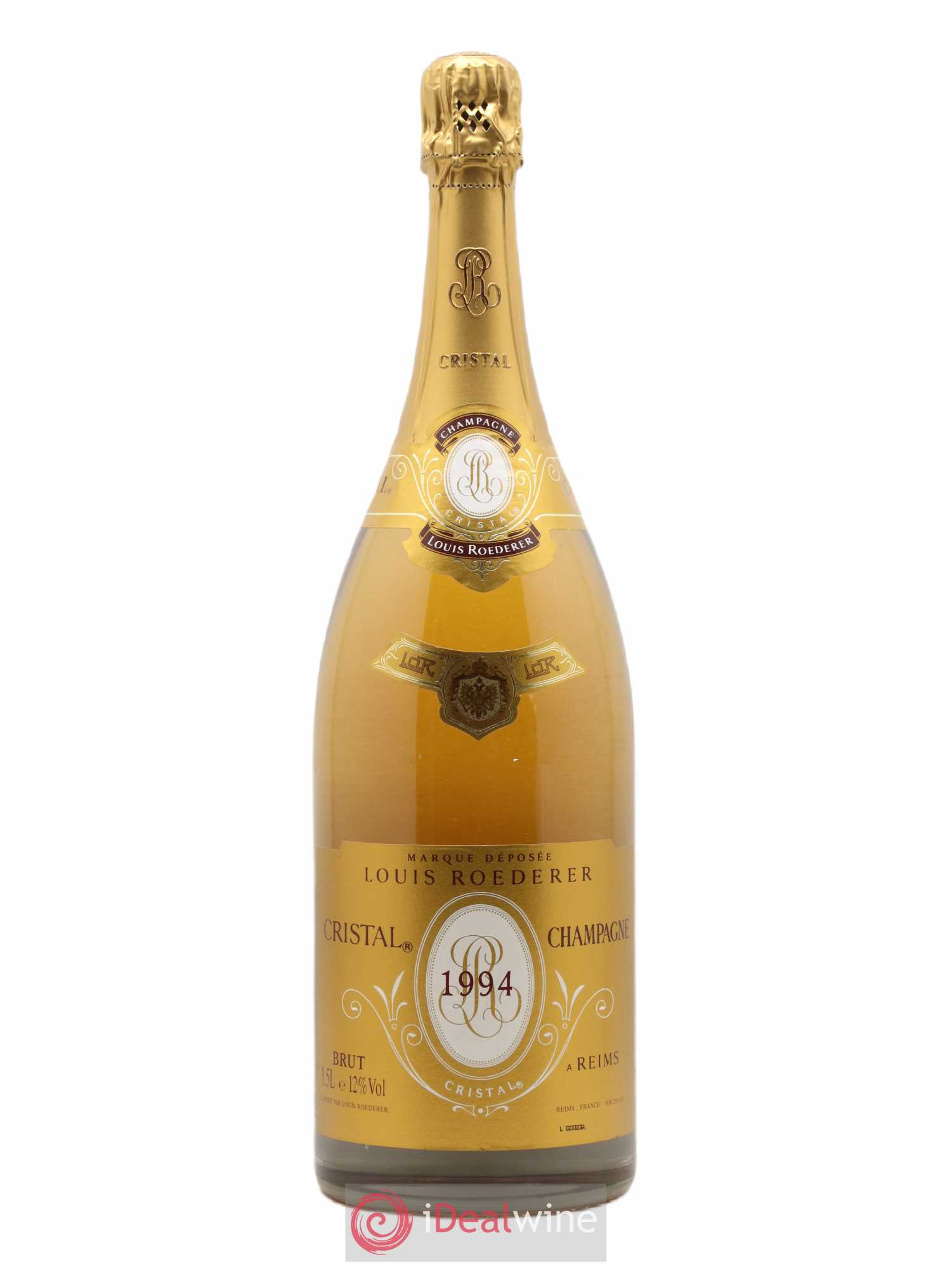Cristal Louis Roederer Brut 1994 - Lot de 1 magnum - 0