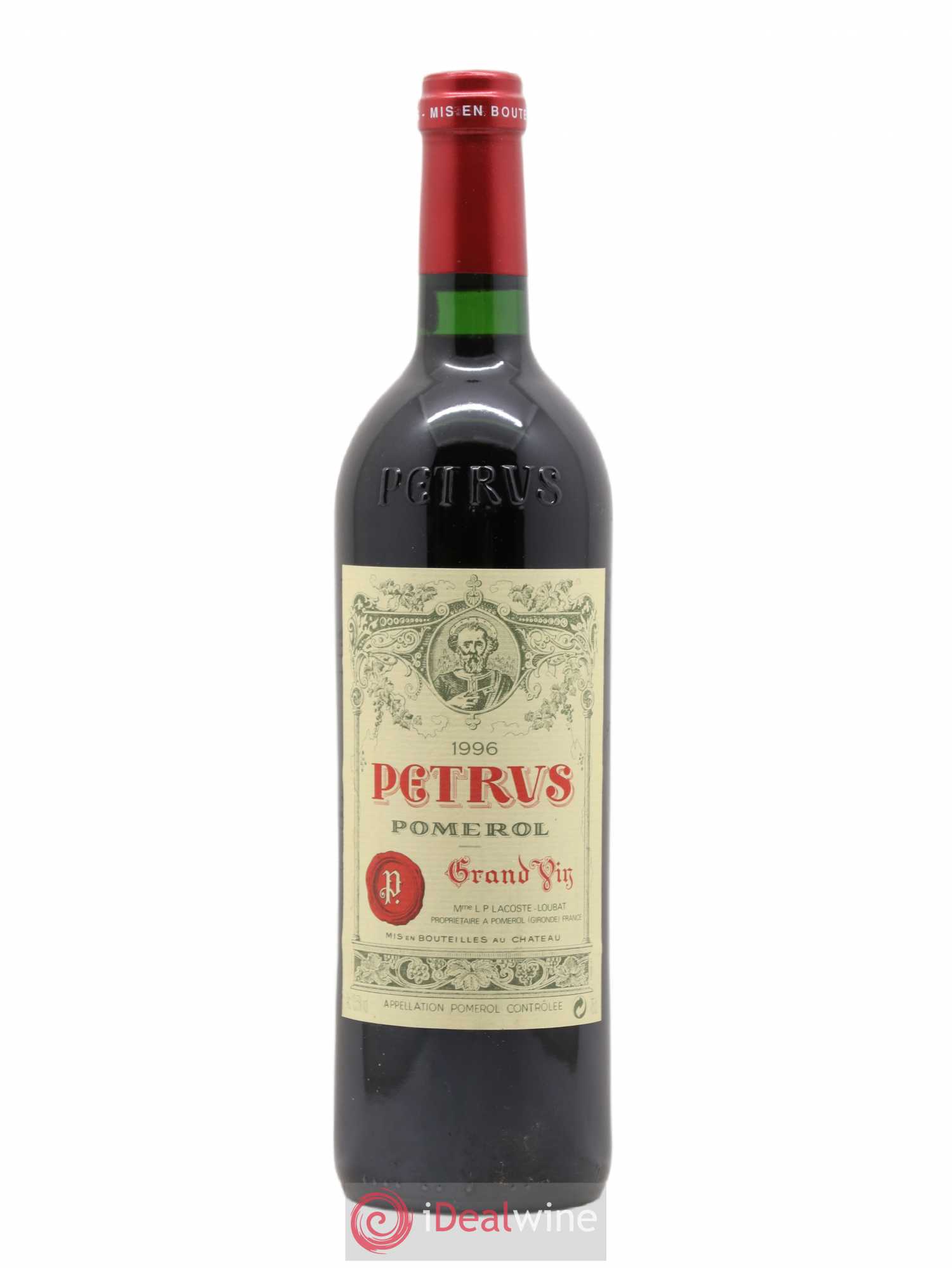 Petrus 1996 - Lot de 1 bouteille - 0