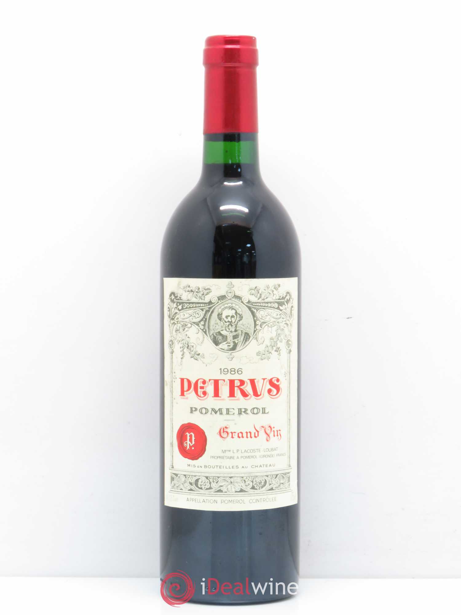 Petrus 1986 - Lot de 1 bouteille - 0