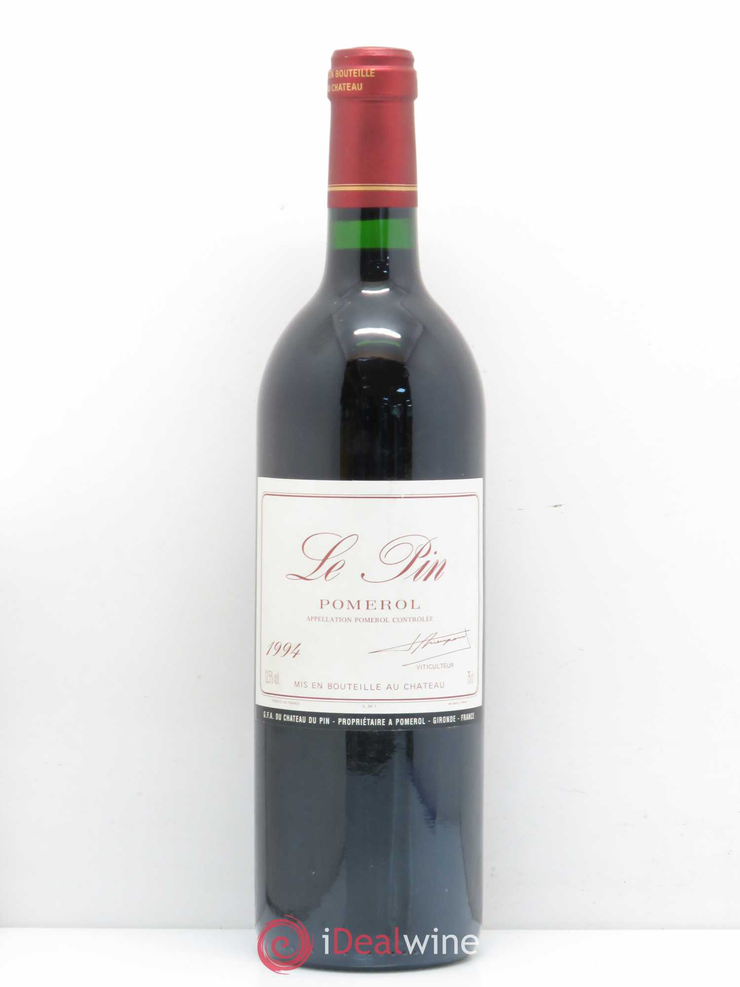 Château Le Pin 1994 - Lot de 1 bouteille - 0