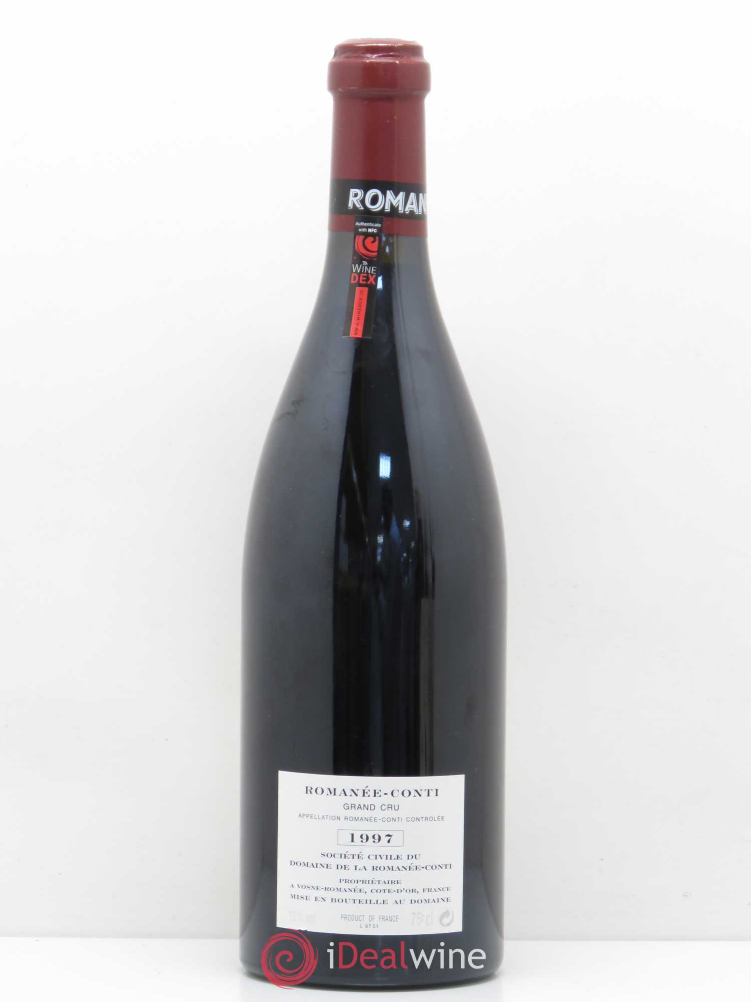 Romanée-Conti Grand Cru Domaine de la Romanée-Conti 1997 - Lot de 1 bouteille - 1
