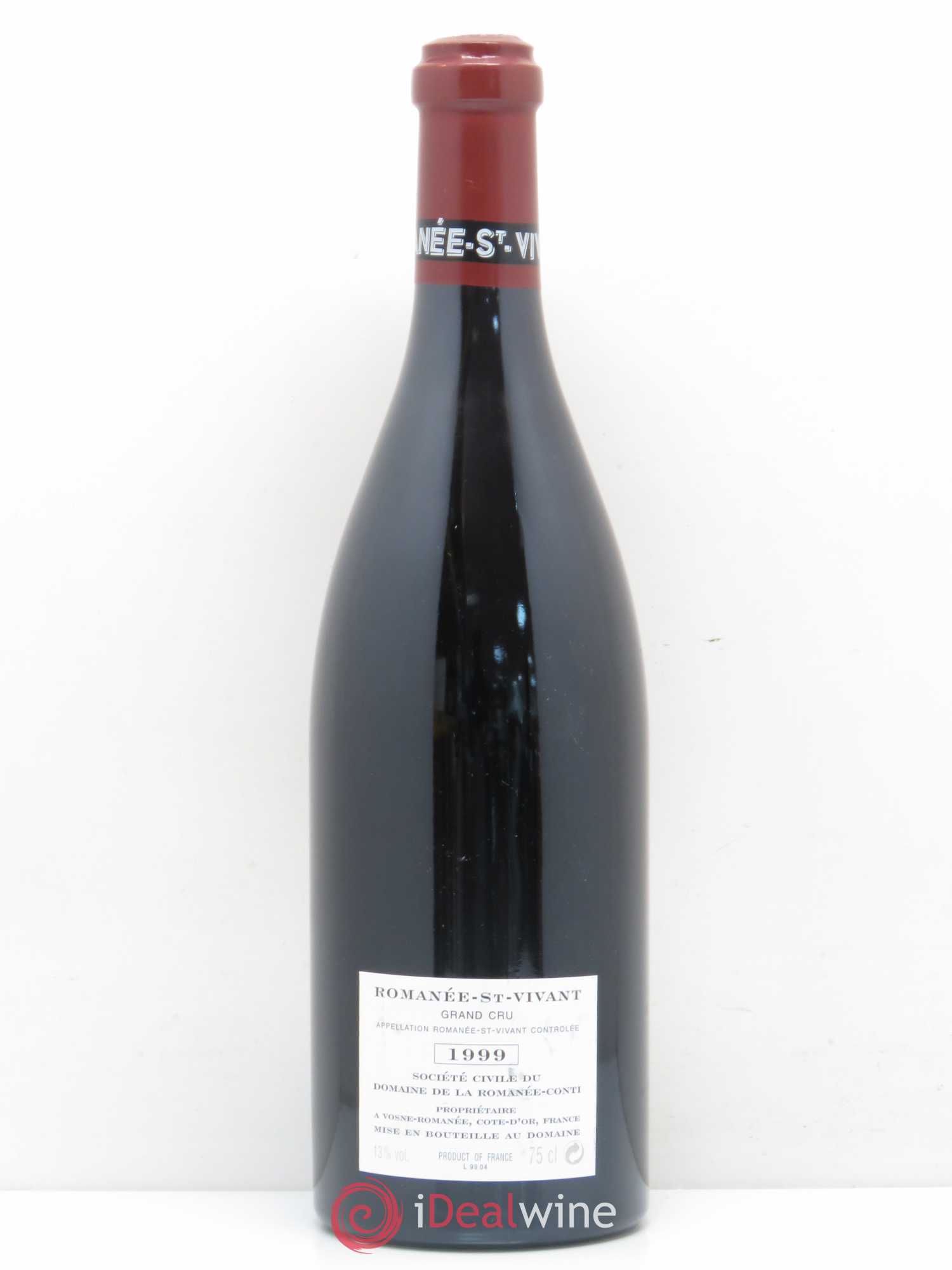 Romanée-Saint-Vivant Grand Cru Domaine de la Romanée-Conti 1999 - Lot de 1 bouteille - 1