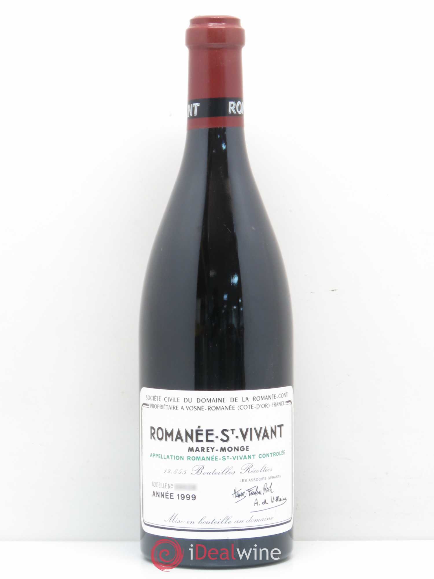 Romanée-Saint-Vivant Grand Cru Domaine de la Romanée-Conti 1999 - Lot de 1 bouteille - 0