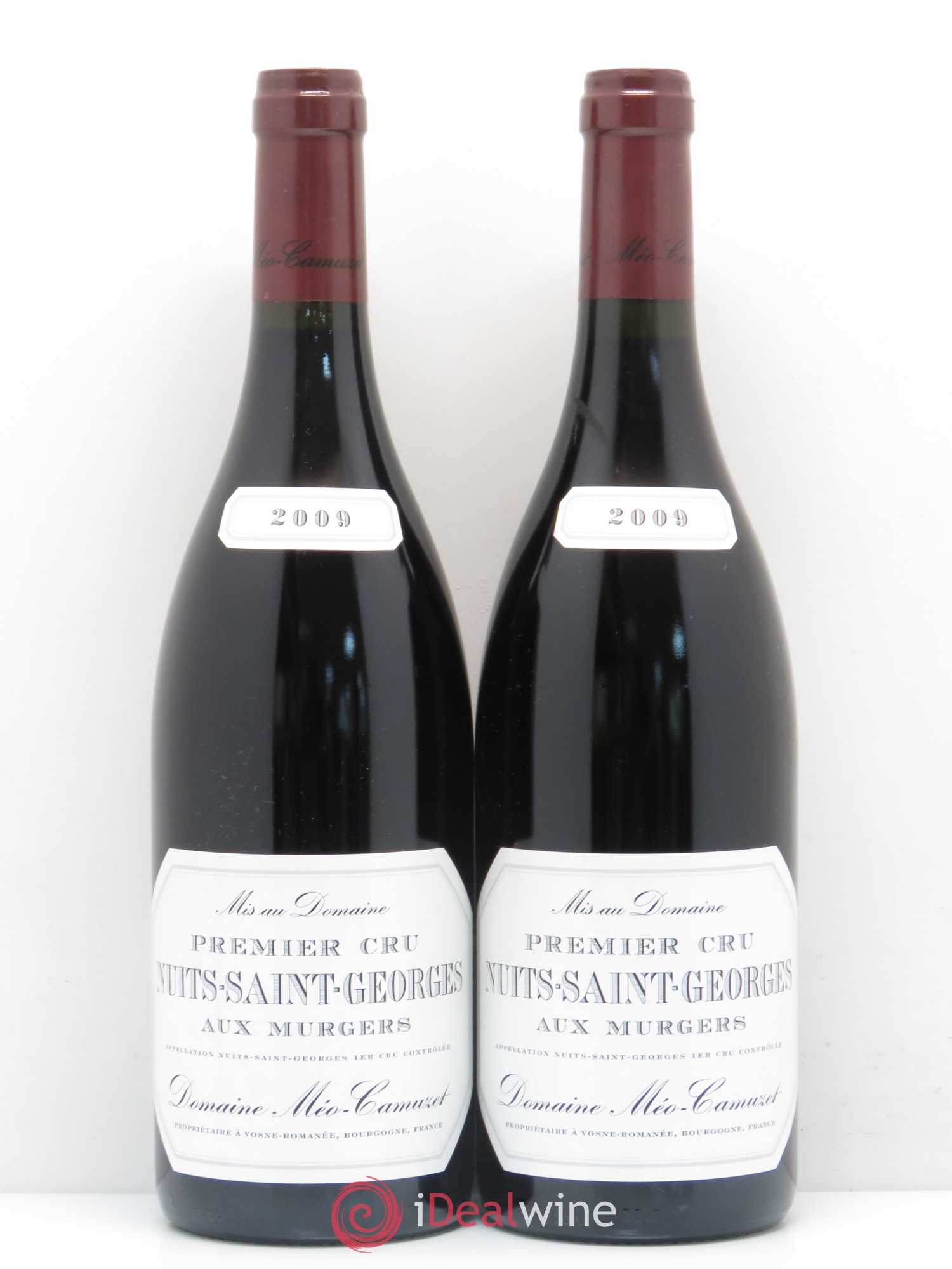 Nuits-Saint-Georges 1er Cru Aux Murgers Méo-Camuzet (Domaine) 2009 - Lot de 2 bouteilles - 0