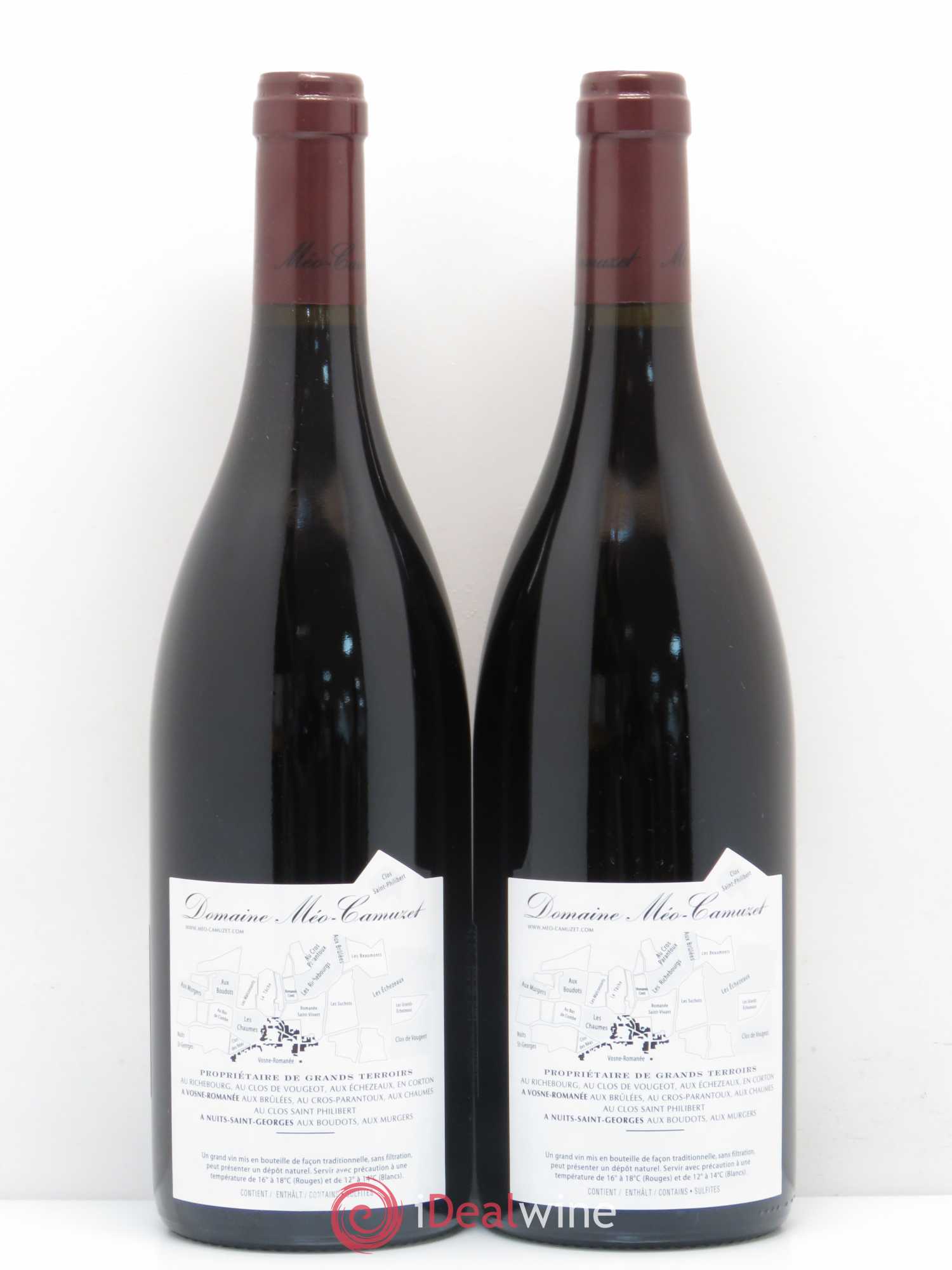 Vosne-Romanée 1er Cru Les Chaumes Méo-Camuzet (Domaine) 2011 - Lot de 2 bouteilles - 1