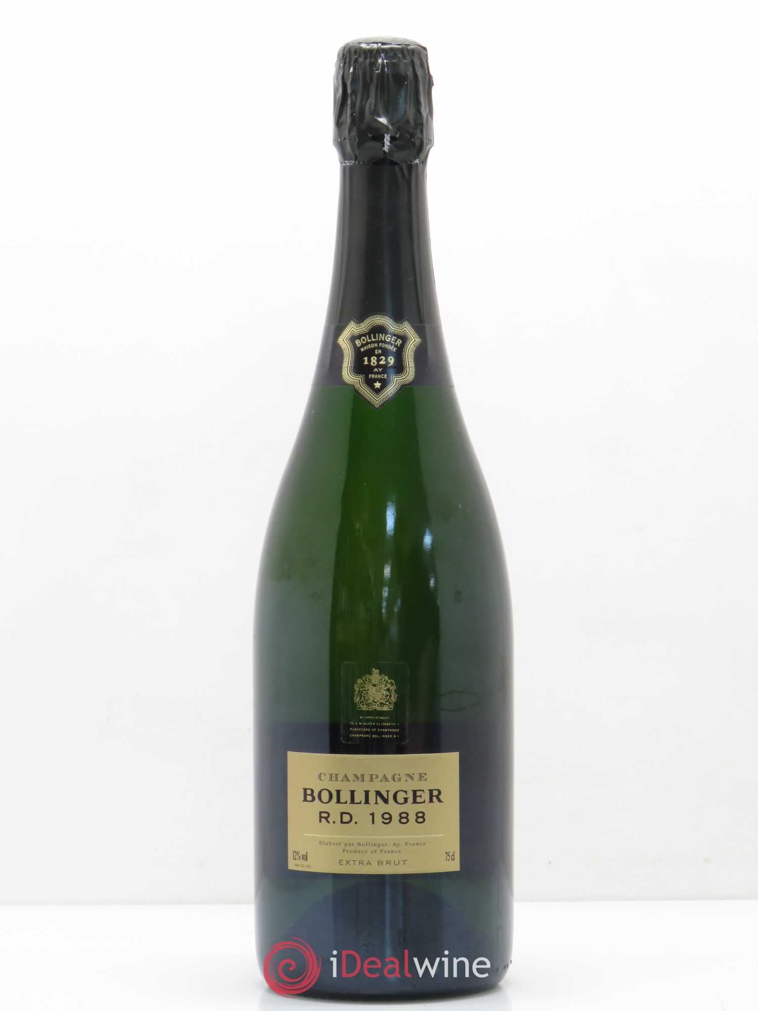 R.D. Extra-Brut Bollinger 1988 - Lot de 1 bouteille - 0