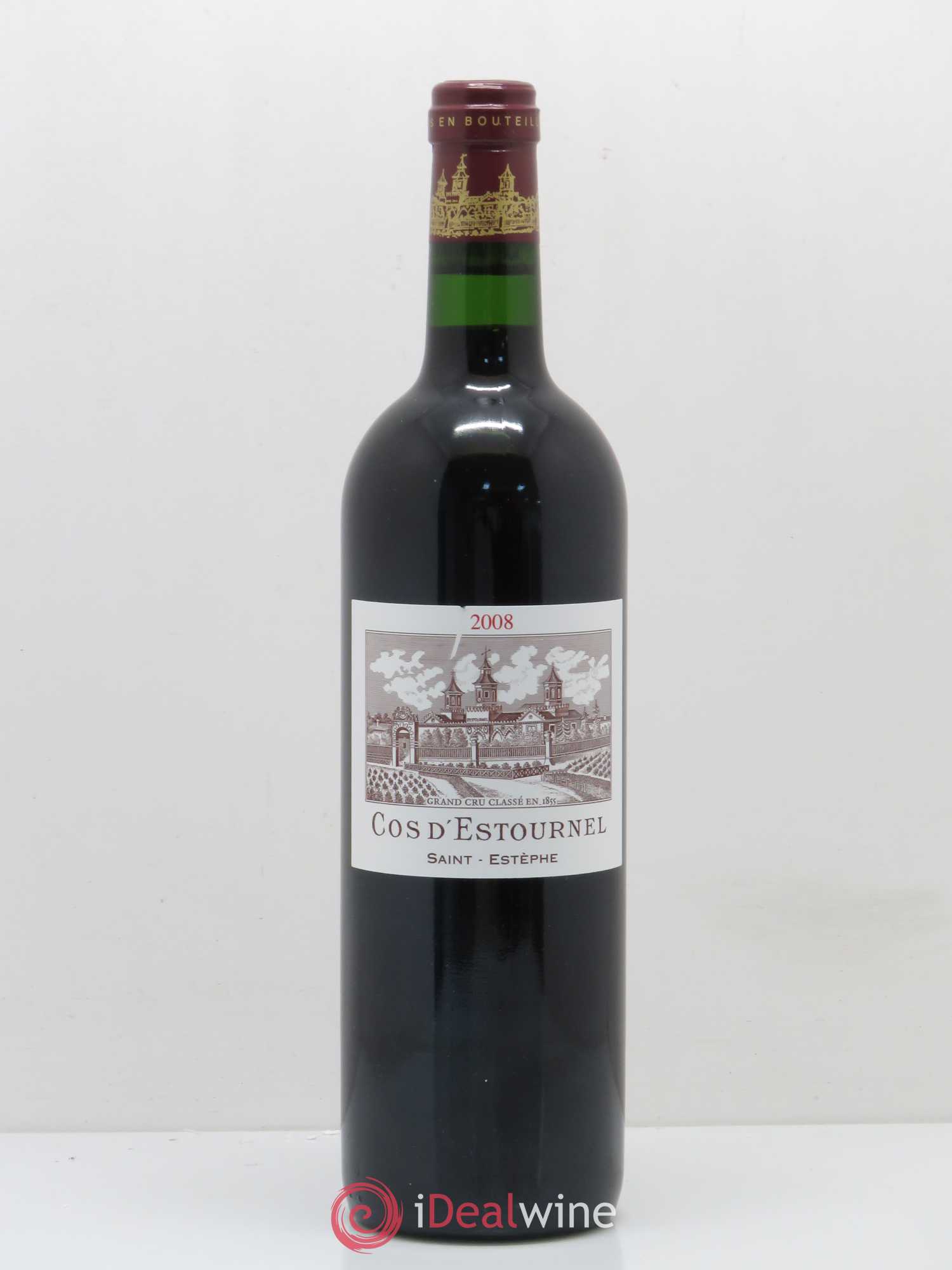 Cos d'Estournel 2ème Grand Cru Classé 2008 - Lot de 1 bouteille - 0