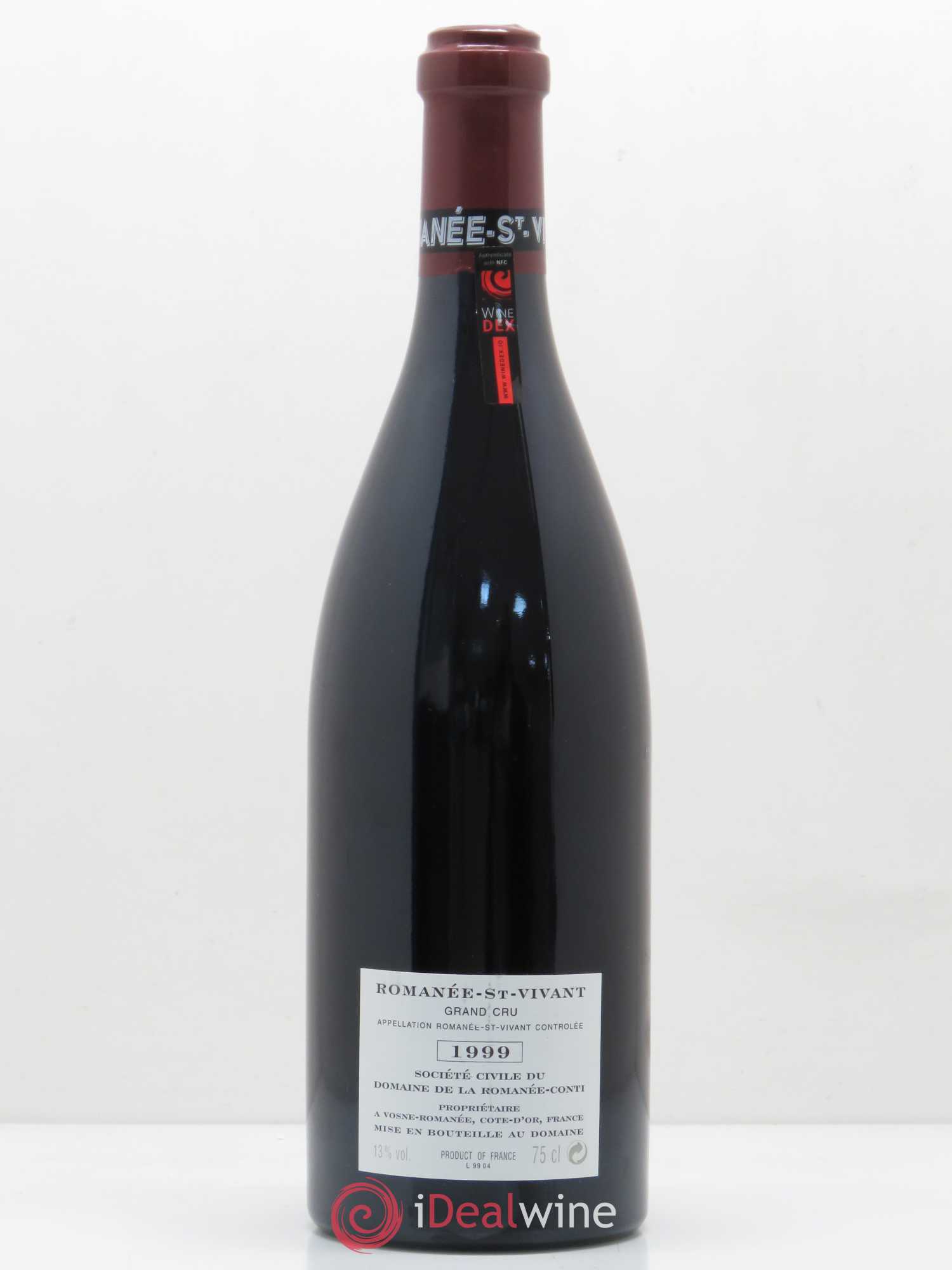 Romanée-Saint-Vivant Grand Cru Domaine de la Romanée-Conti 1999 - Lot de 1 bouteille - 1