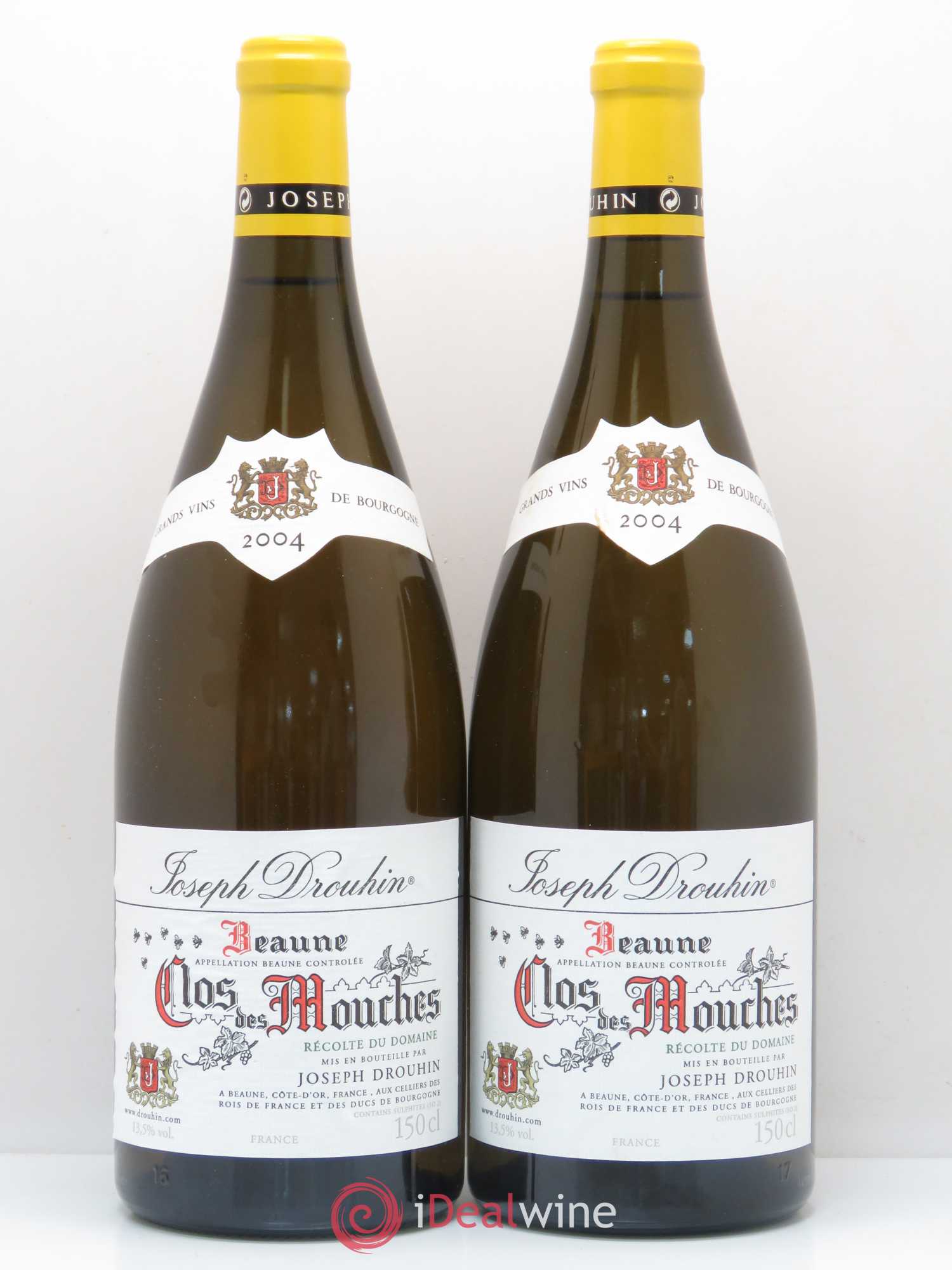 Beaune 1er Cru Clos des Mouches Joseph Drouhin 2004 - Lot de 2 bouteilles - 0