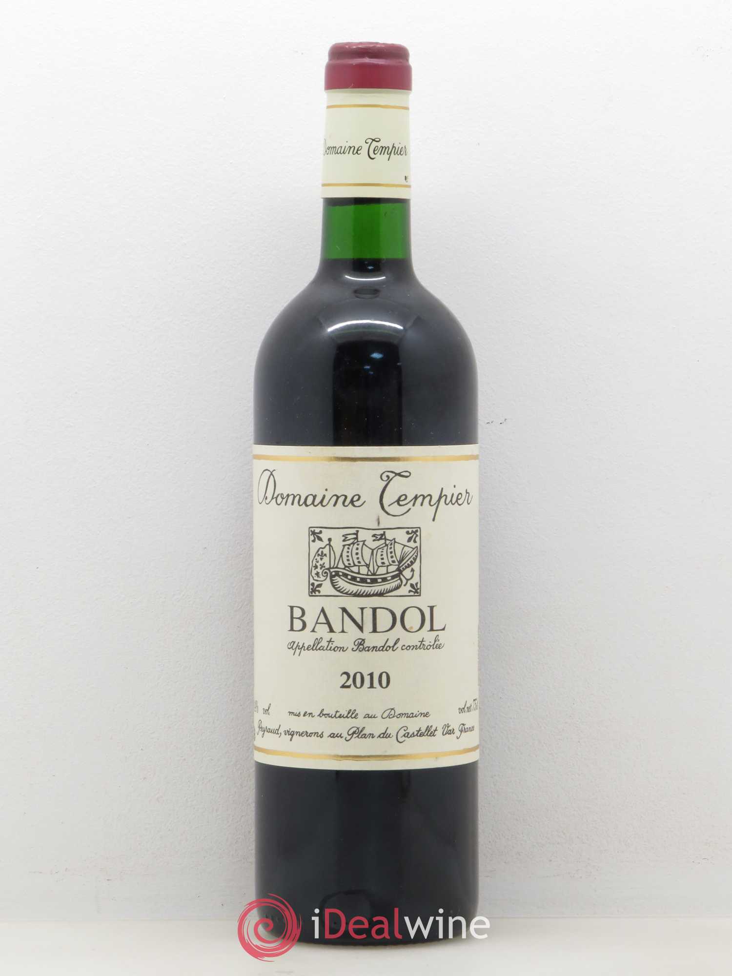 Bandol Domaine Tempier Famille Peyraud 2010 - Lot de 1 bouteille - 0
