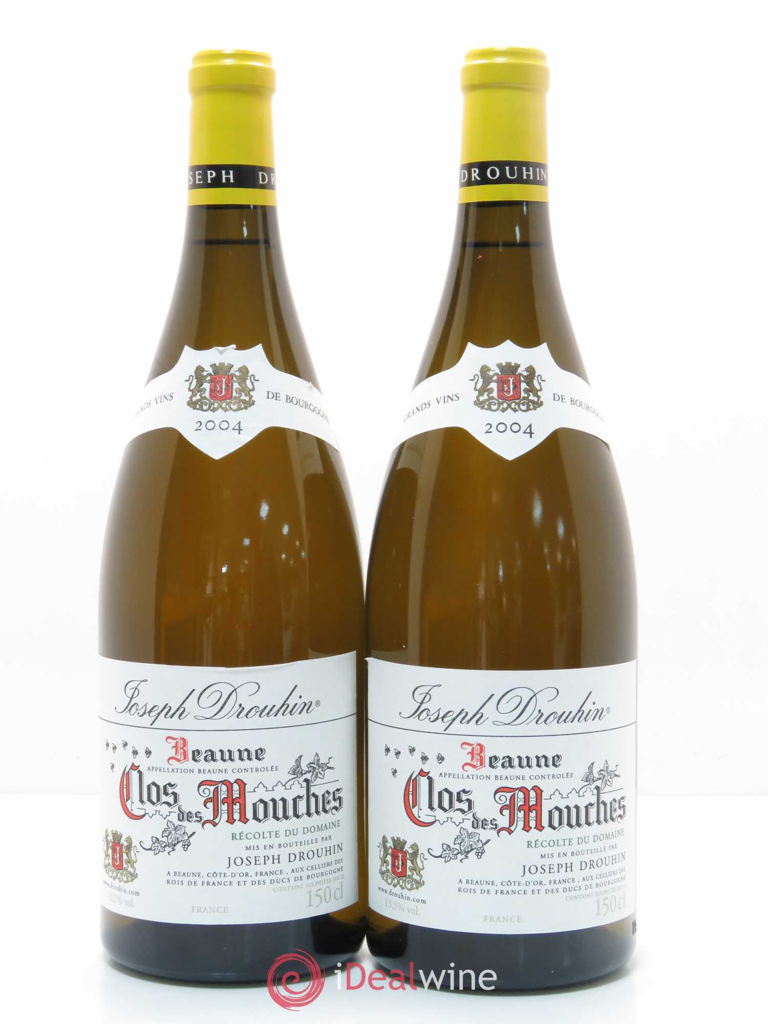 Beaune 1er Cru Clos des Mouches Joseph Drouhin 2004 - Lot de 2 magnums - 0