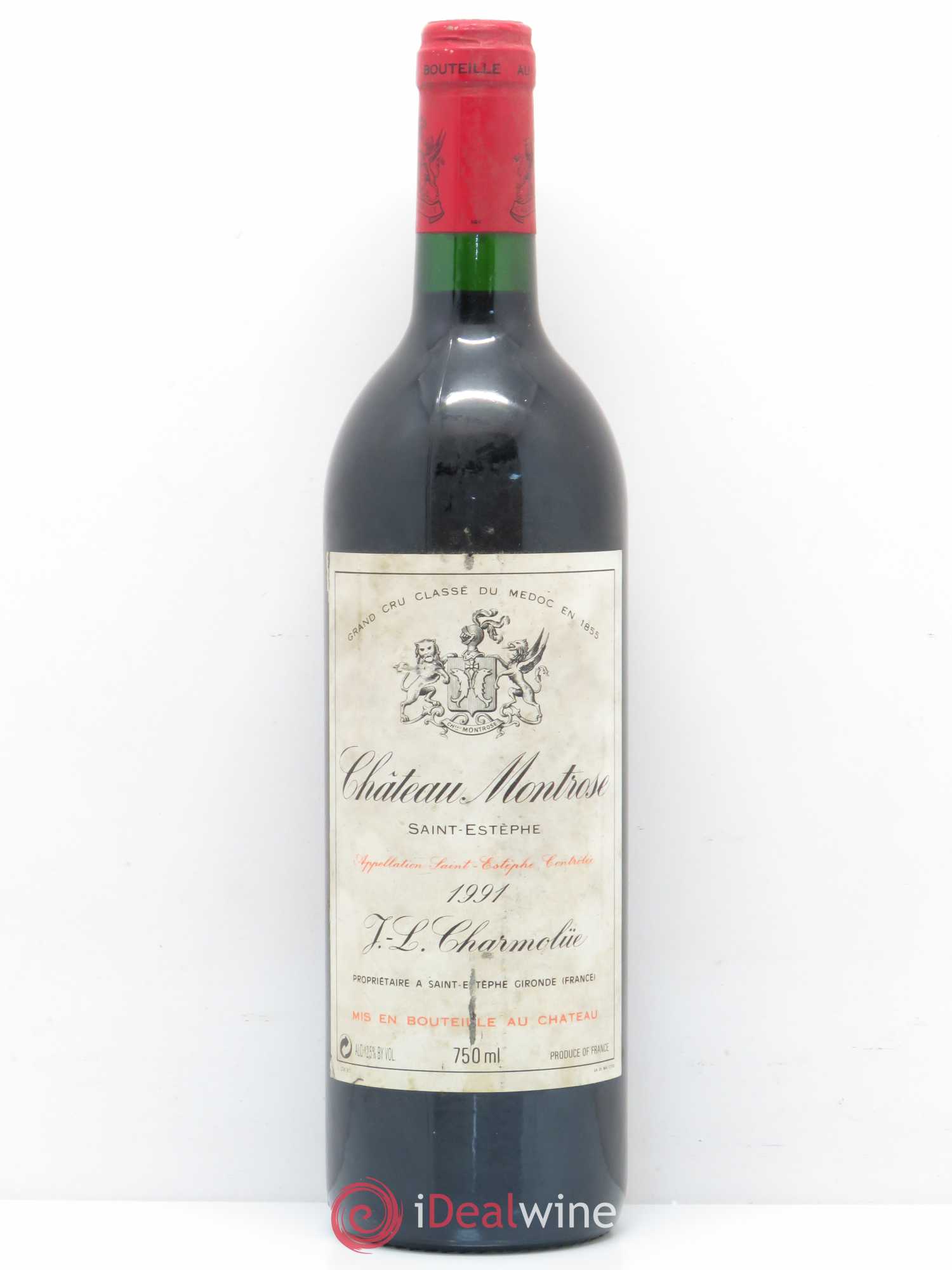 Château Montrose 2ème Grand Cru Classé 1991 - Lot de 1 bouteille - 0