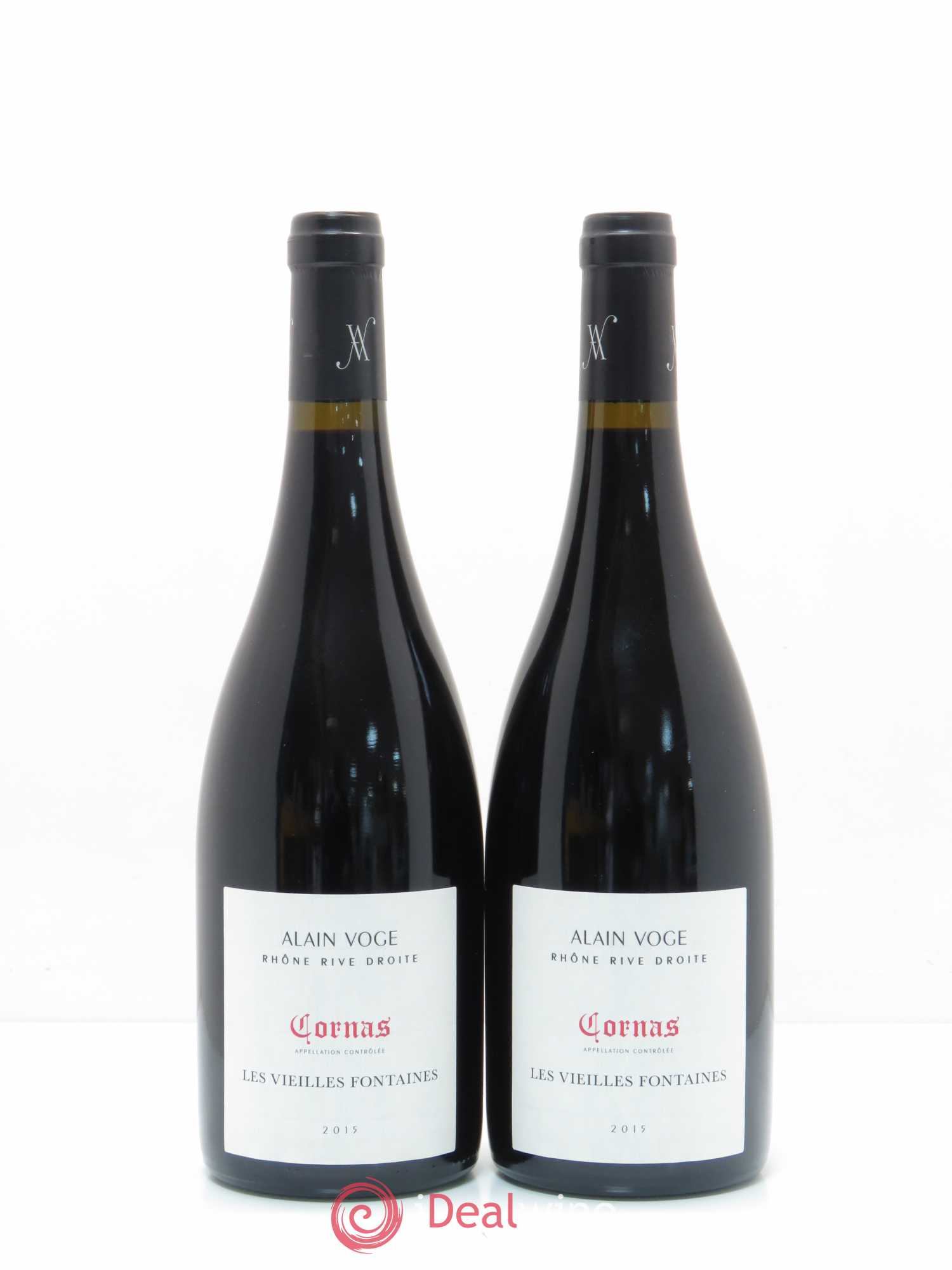 Cornas Les Vieilles Fontaines Alain Voge (Domaine) 2015 - Lot de 2 bouteilles - 0