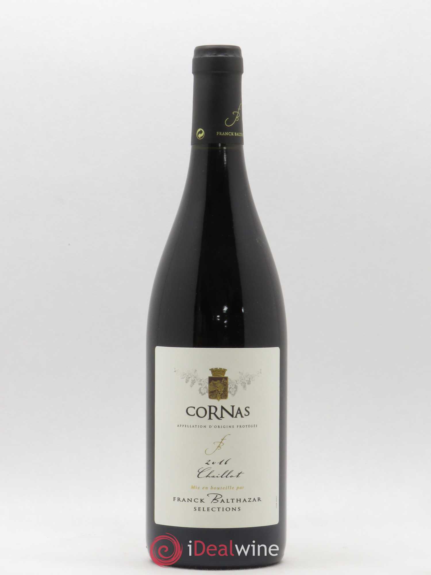 Cornas Chaillot Franck Balthazar (Domaine) 2016 - Lot de 1 bouteille - 0