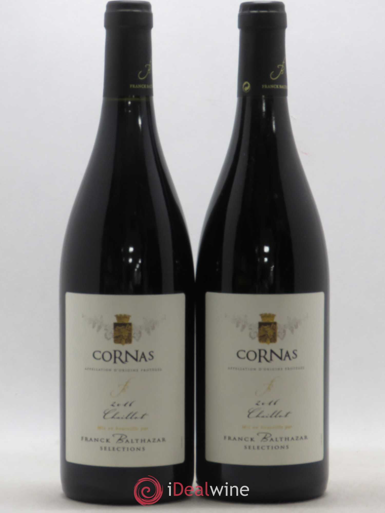 Cornas Chaillot Franck Balthazar (Domaine) 2016 - Lot de 2 bouteilles - 0