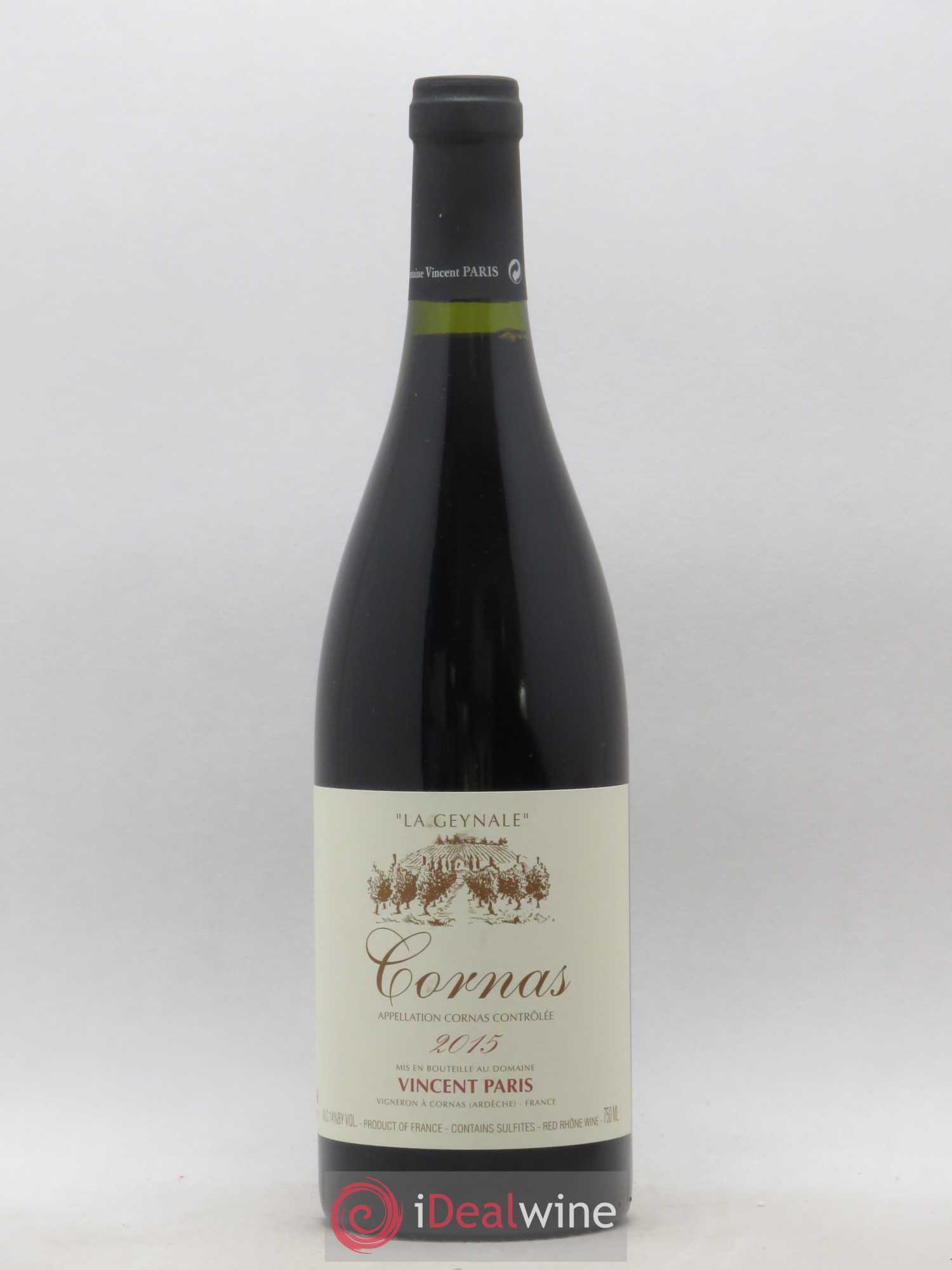 Cornas La Geynale Vincent Paris (sans prix de réserve) 2015 - Lot de 1 bouteille - 0