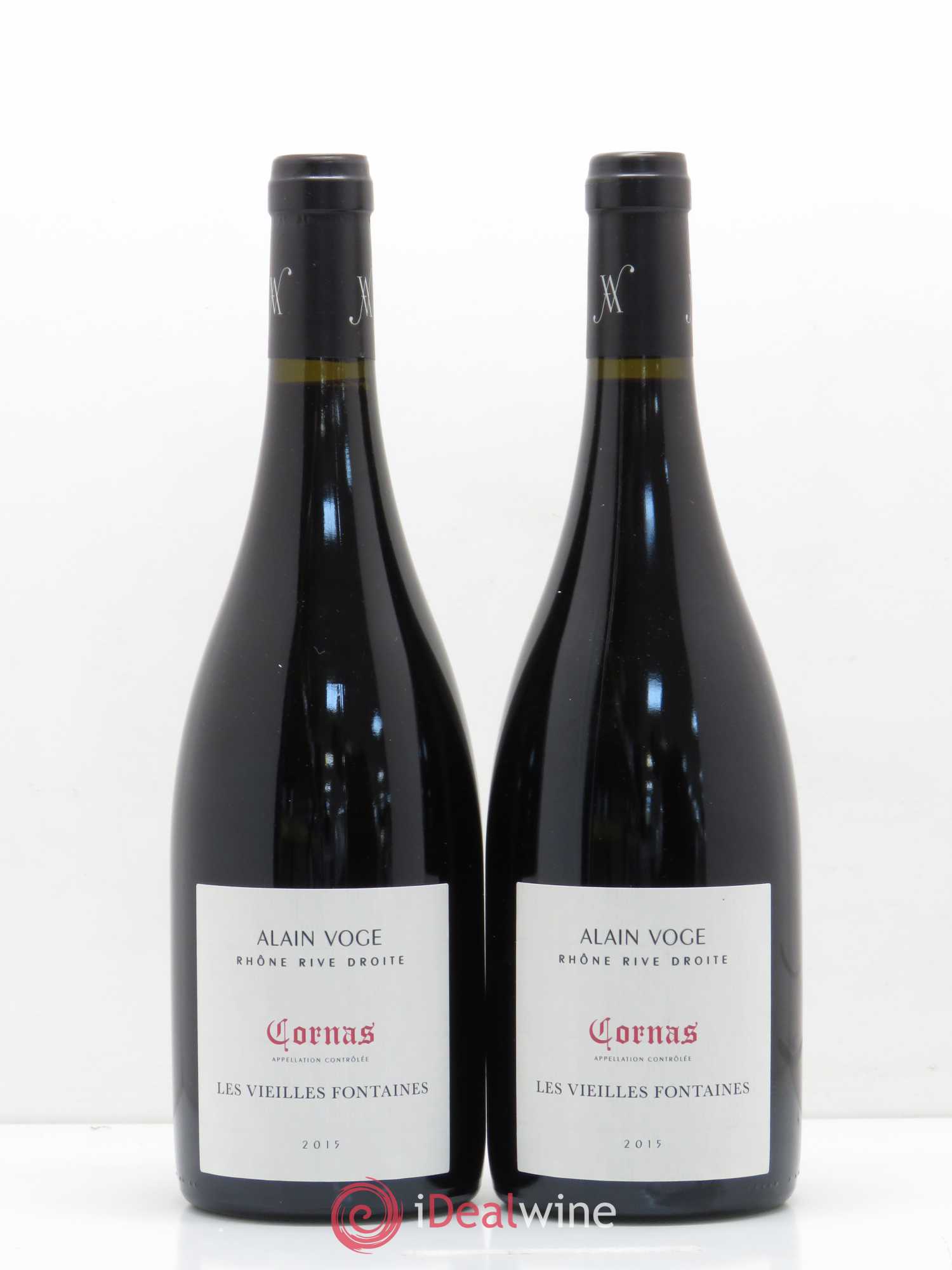 Cornas Les Vieilles Fontaines Alain Voge (Domaine) 2015 - Lot de 2 bouteilles - 0
