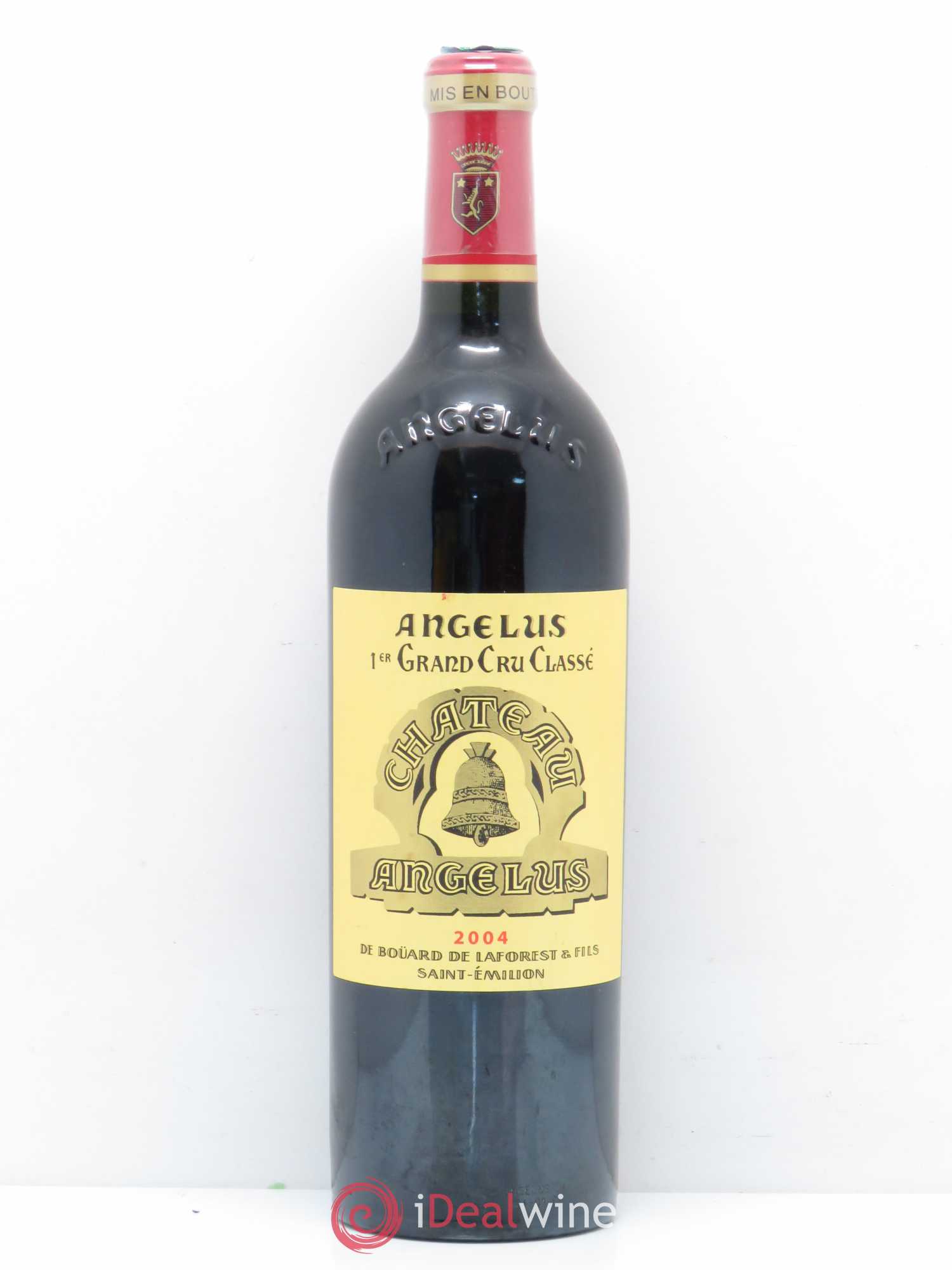 Château Angélus 1er Grand Cru Classé A 2004 - Lot de 1 bouteille - 0