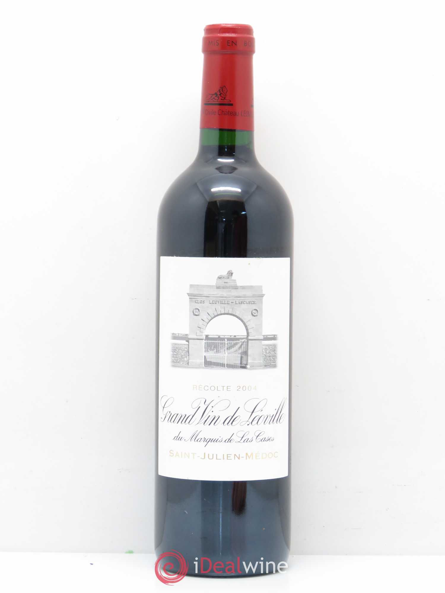 Château Léoville Las Cases 2ème Grand Cru Classé 2004 - Lot de 1 bouteille - 0