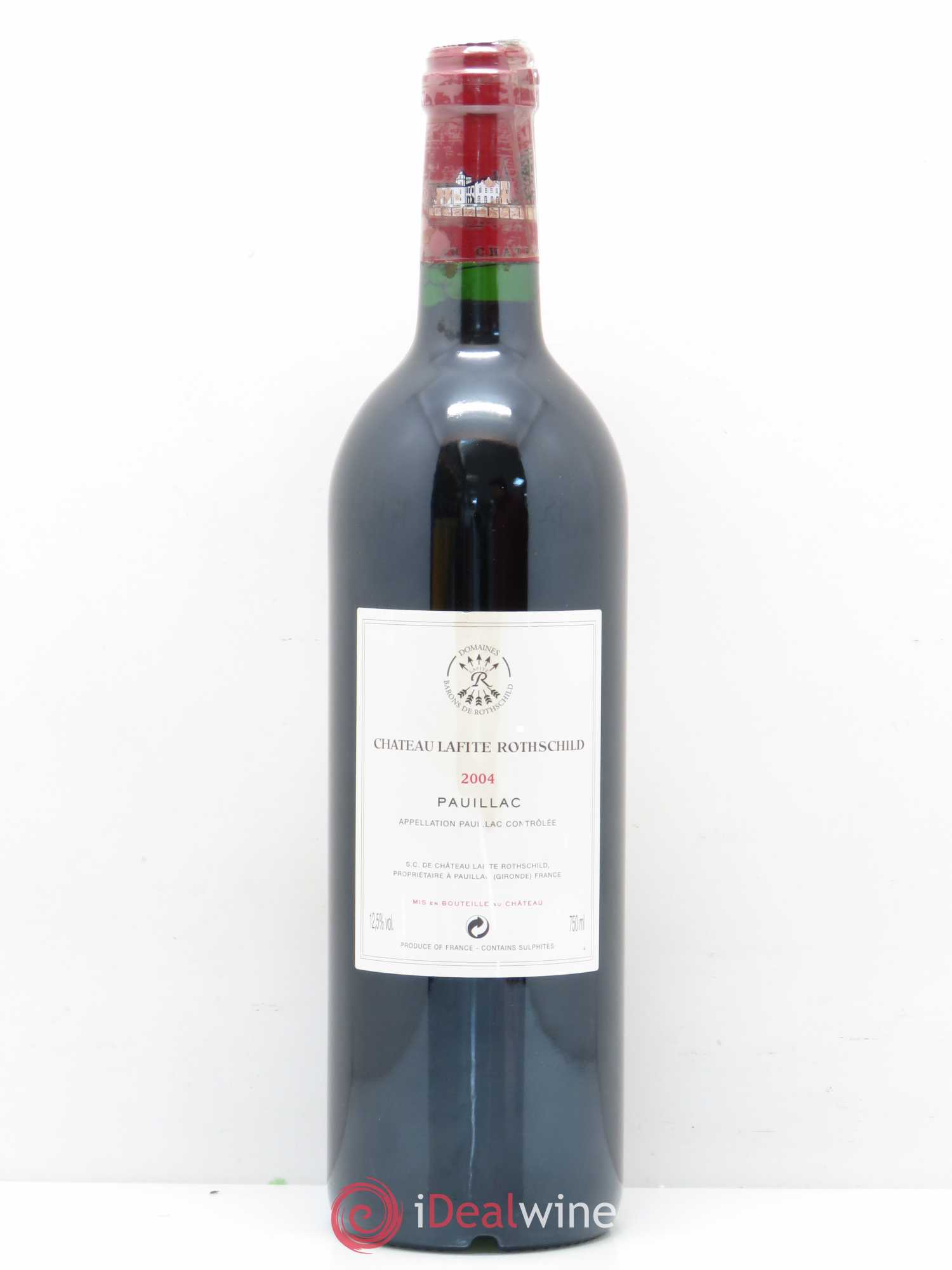 Château Lafite Rothschild 1er Grand Cru Classé 2004 - Lot de 1 bouteille - 1