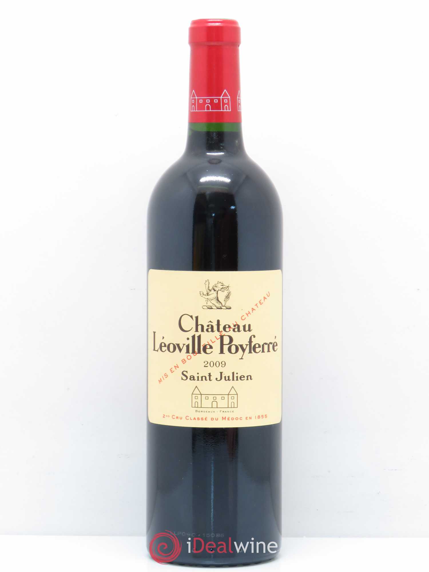 Château Léoville Poyferré 2ème Grand Cru Classé 2009 - Lot de 1 bouteille - 0