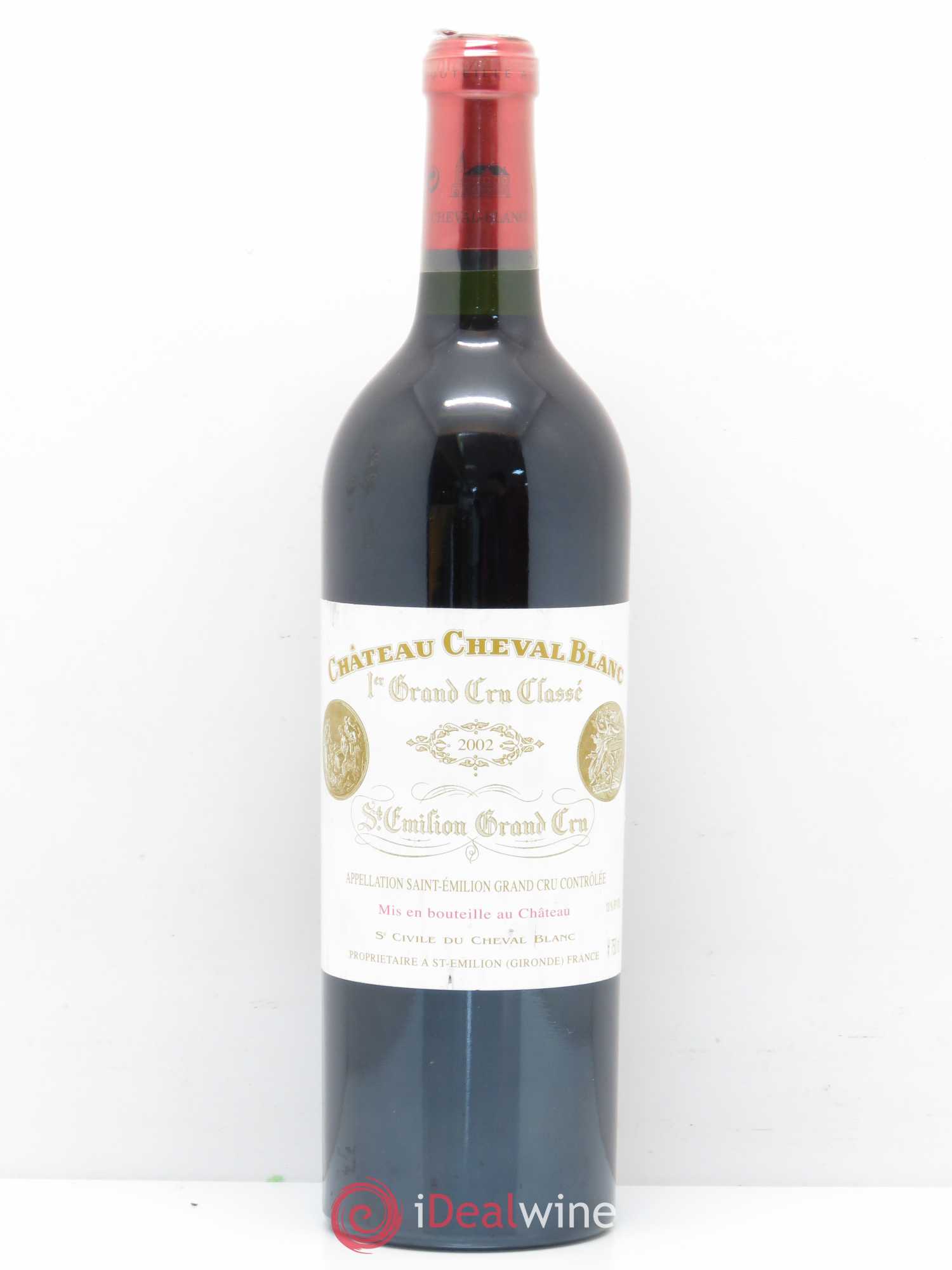 Château Cheval Blanc 1er Grand Cru Classé A 2002 - Lot de 1 bouteille - 0