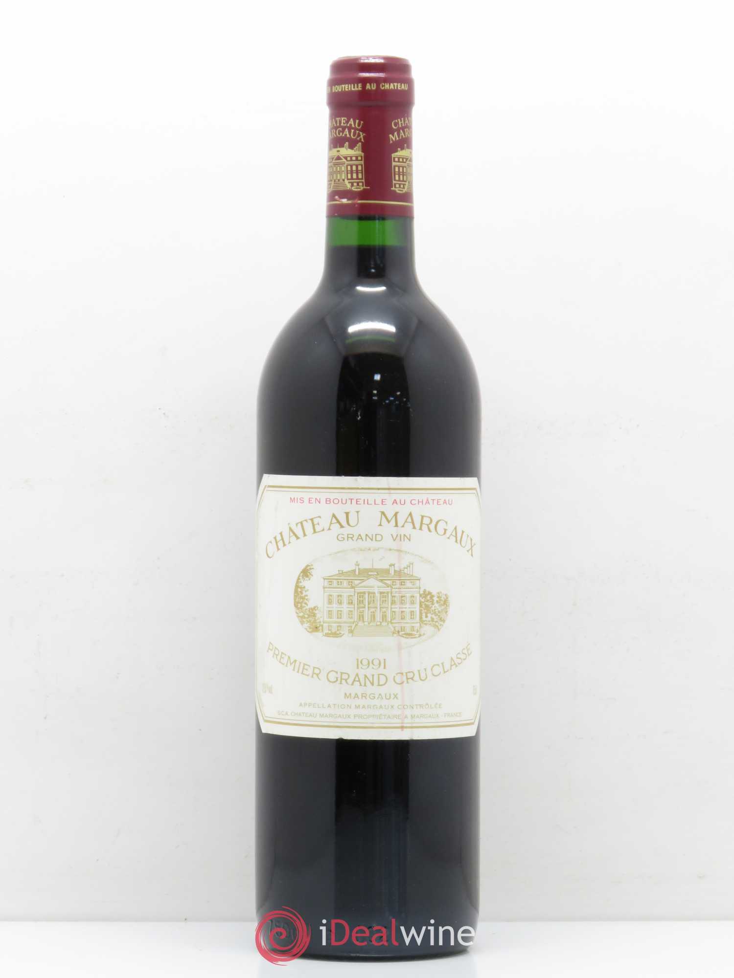 Château Margaux 1er Grand Cru Classé 1991 - Lot de 1 bouteille - 0