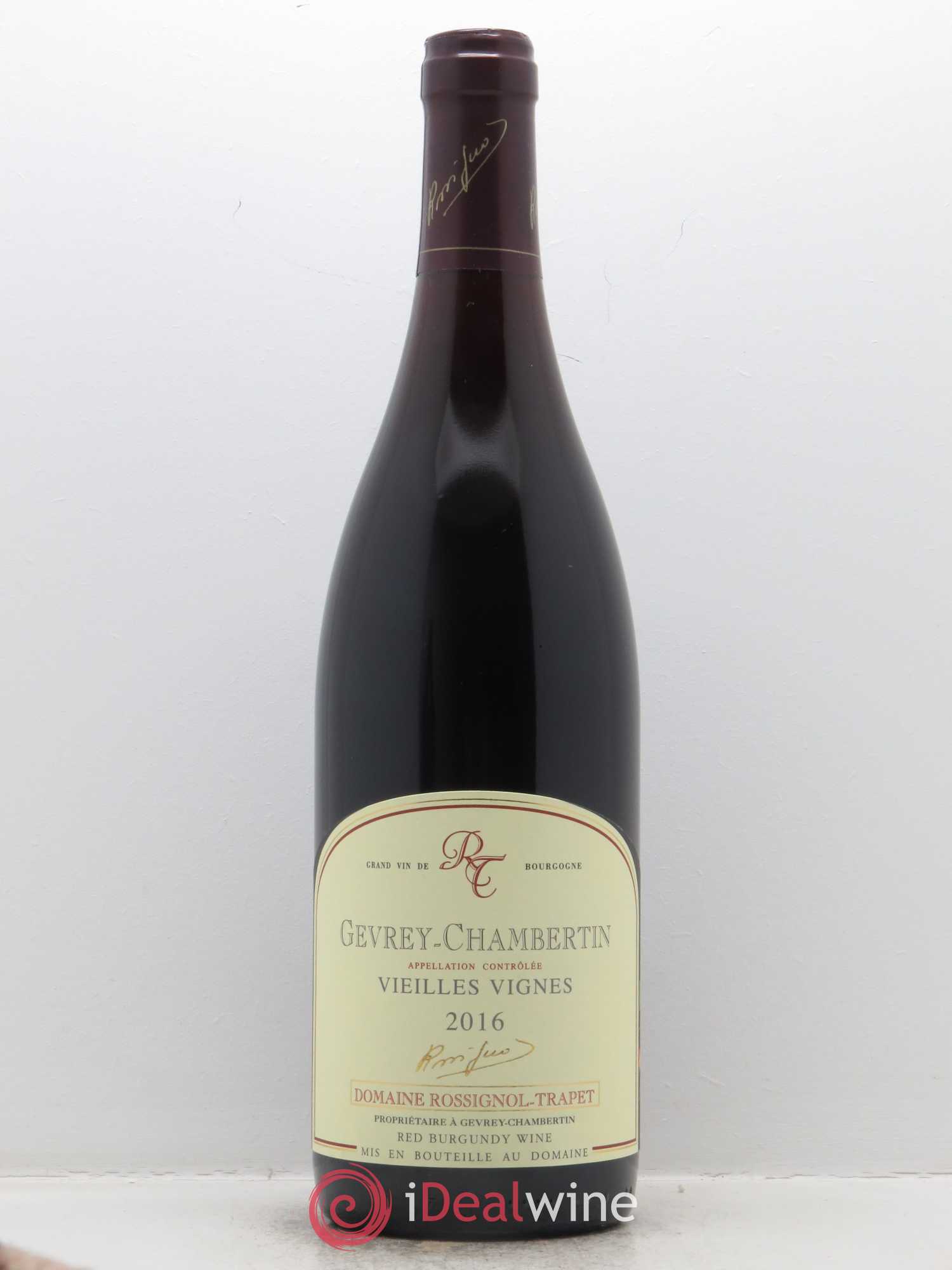 Gevrey-Chambertin Vieilles vignes Rossignol-Trapet (Domaine) 2016 - Lot de 1 bouteille - 0
