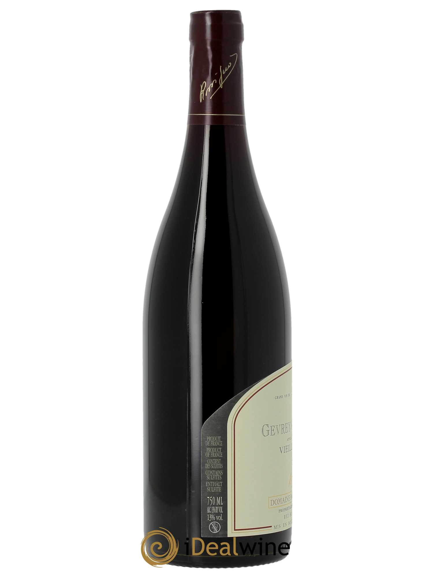 Gevrey-Chambertin Vieilles vignes Rossignol-Trapet (Domaine) 2020 - Lot of 1 bottle - 1