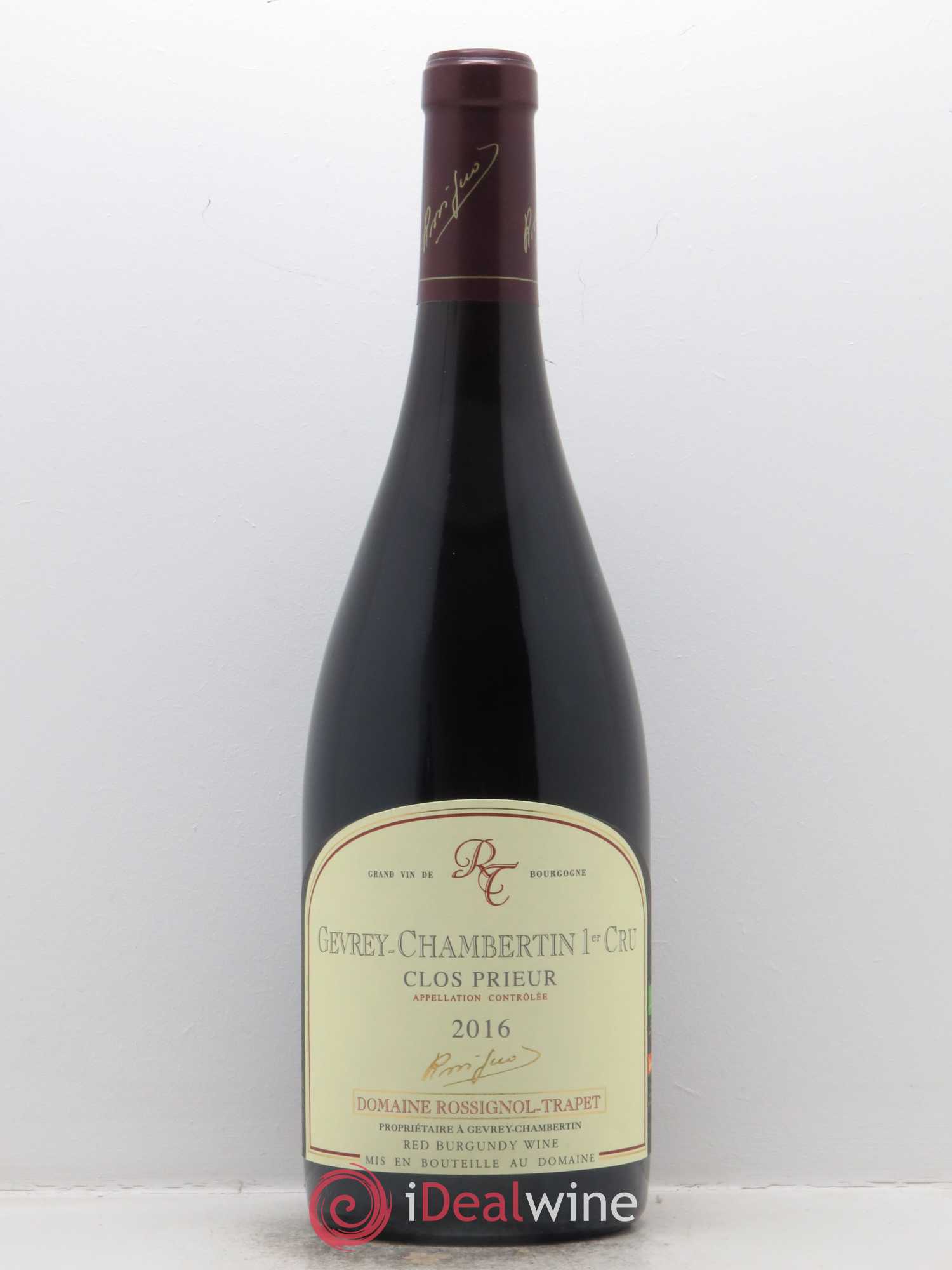 Gevrey-Chambertin 1er Cru Clos Prieur Rossignol-Trapet (Domaine) 2016 - Lot de 1 bouteille - 0