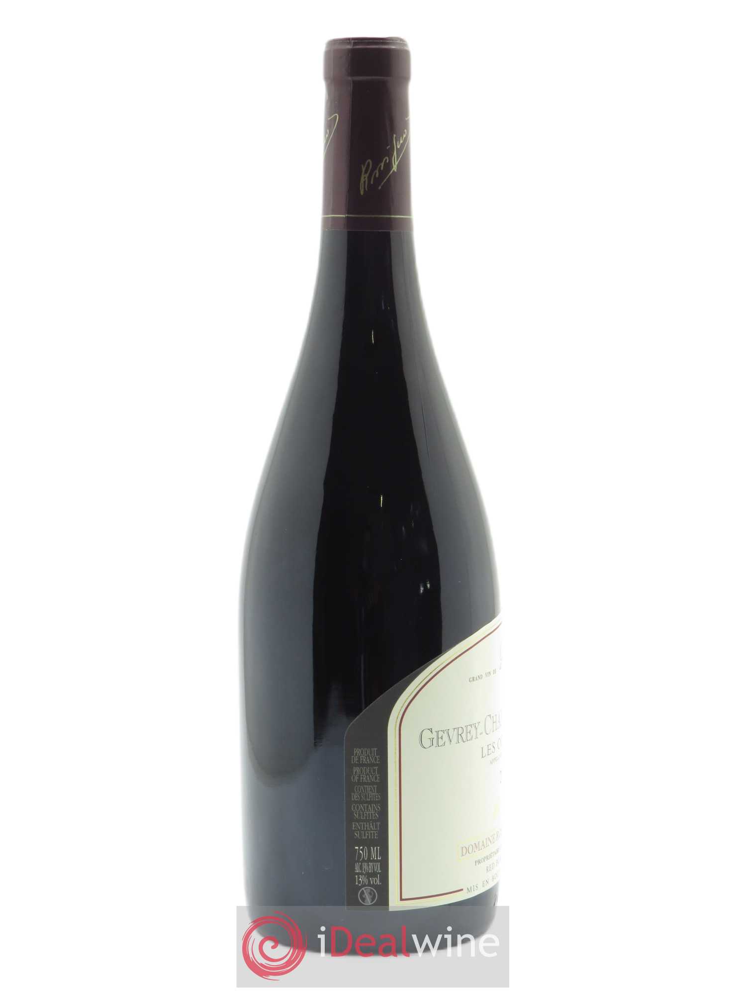 Gevrey-Chambertin 1er Cru Les Corbeaux Rossignol-Trapet (Domaine) 2018 - Lot of 1 bottle - 1