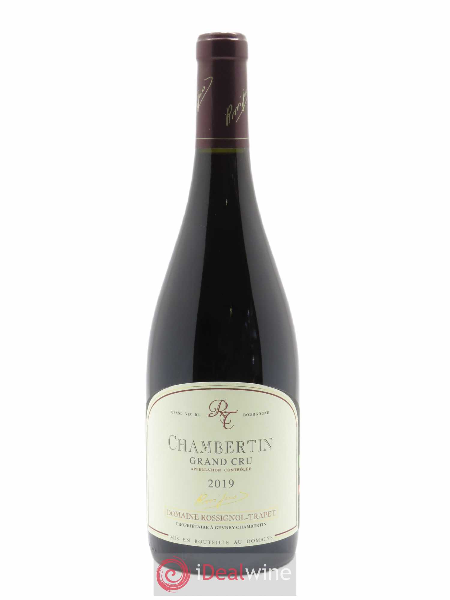Chambertin Grand Cru Rossignol-Trapet (Domaine) 2019 - Lot de 1 bouteille - 0