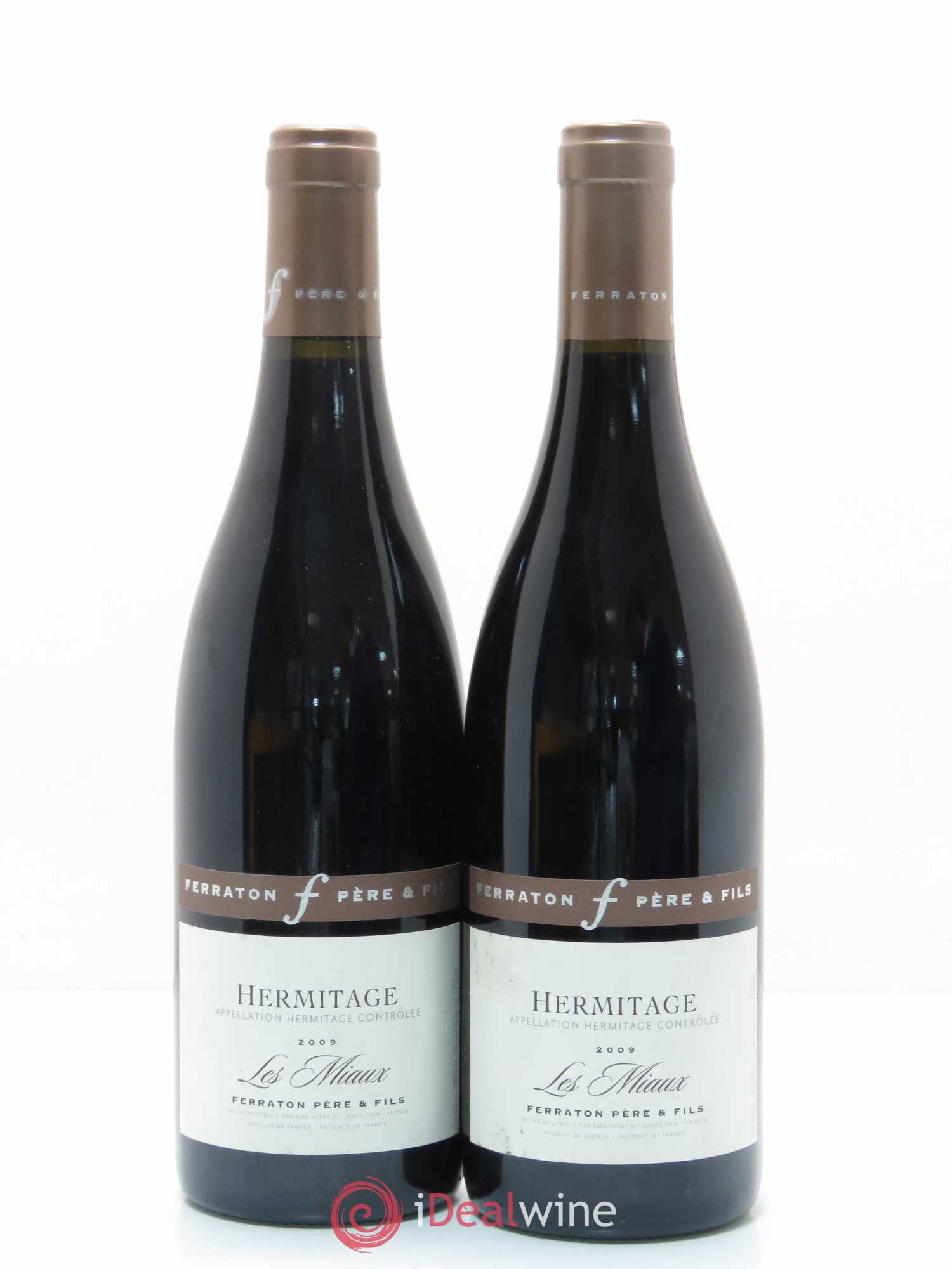 Hermitage Les Miaux Ferraton Père et Fils (Domaine) 2009 - Lot de 2 bouteilles - 0