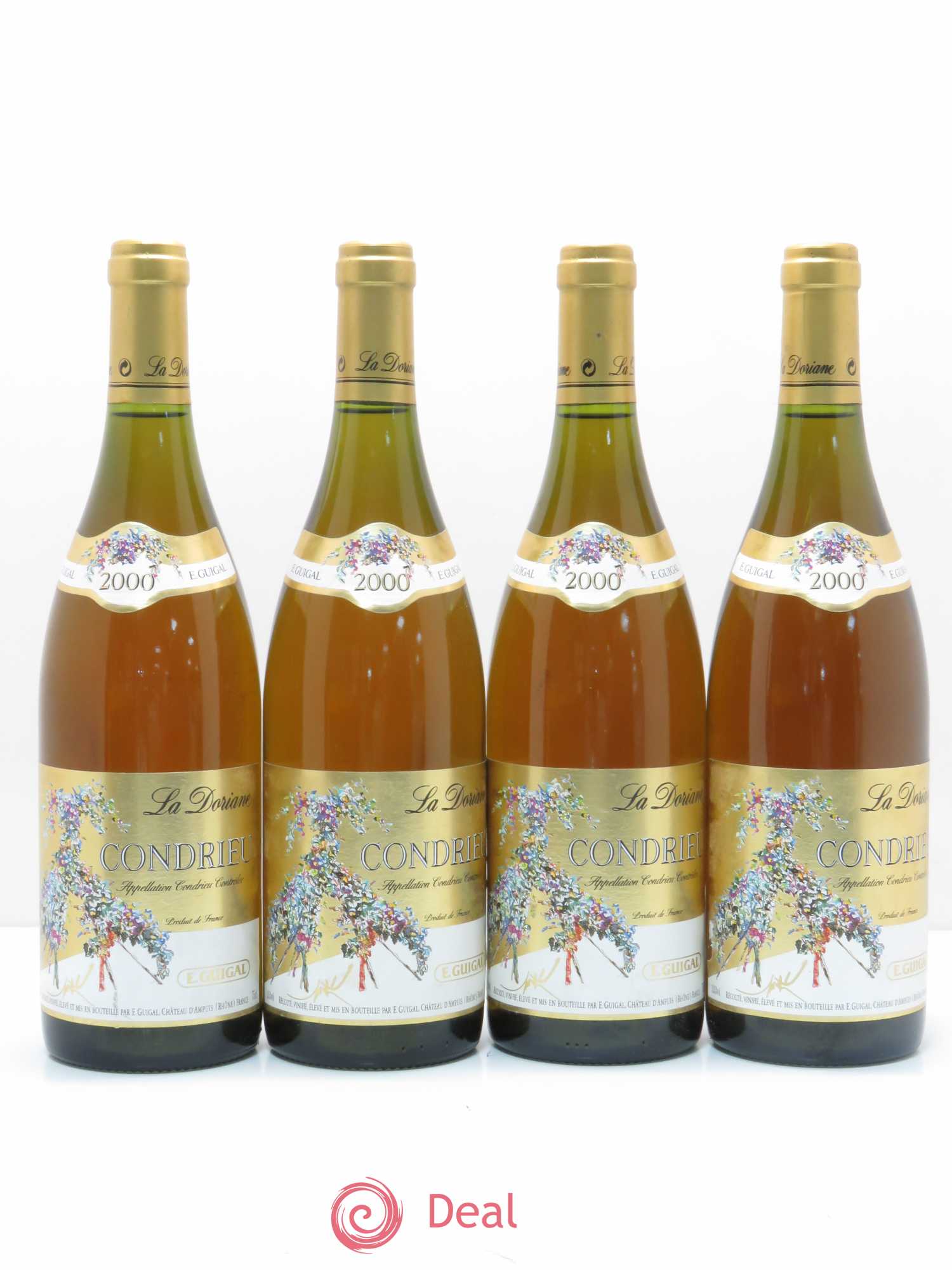 Condrieu La Doriane Guigal 2000 - Lot de 4 bouteilles - 0