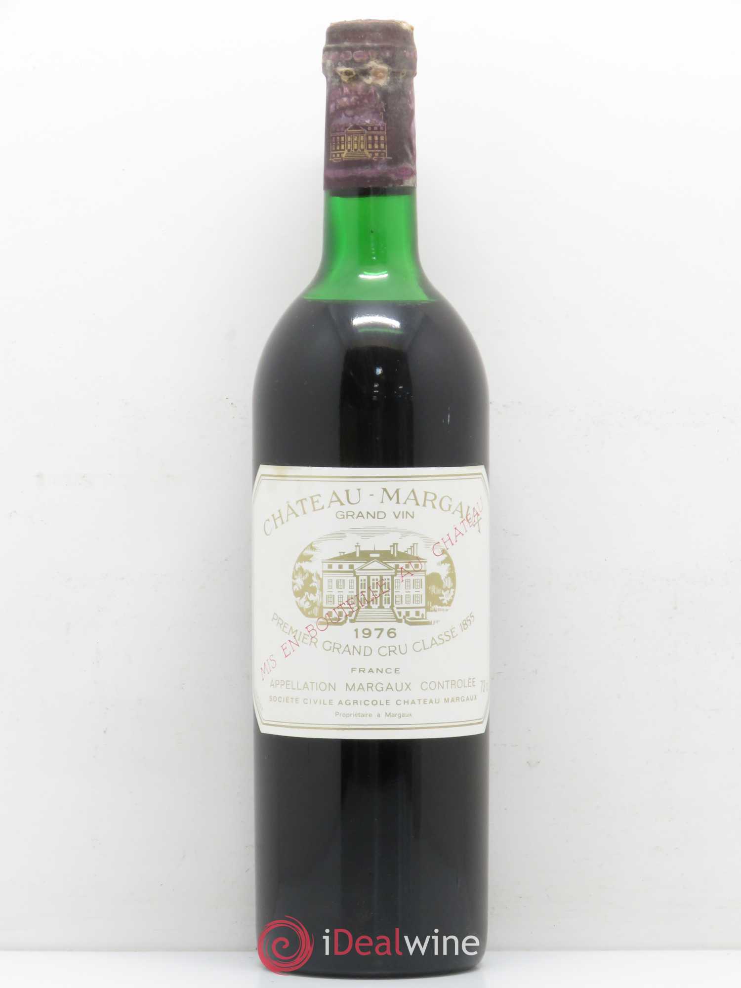Château Margaux 1er Grand Cru Classé 1976 - Lot de 1 bouteille - 0