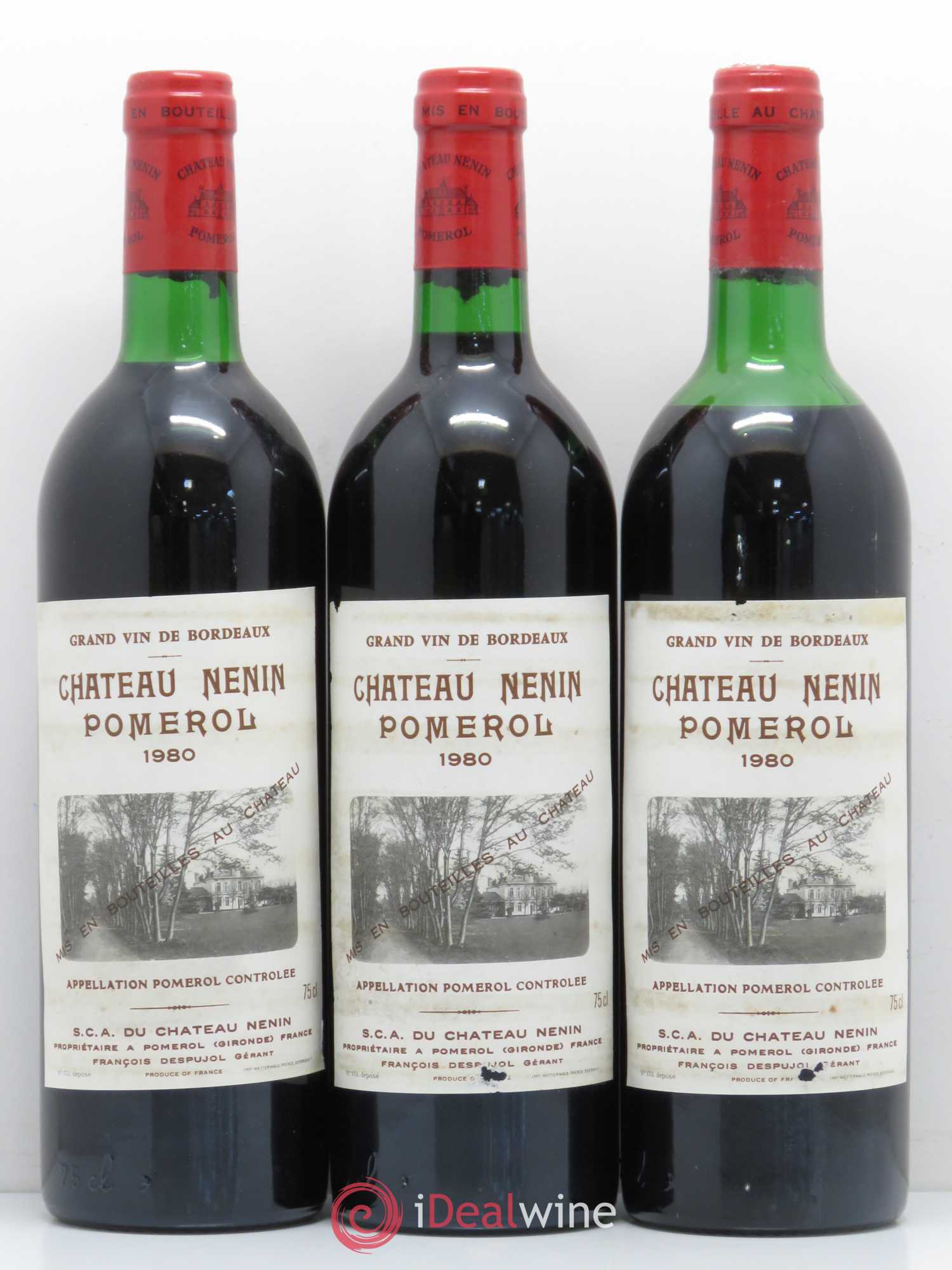 Château Nenin 1980 - Lot de 12 bouteilles - 1