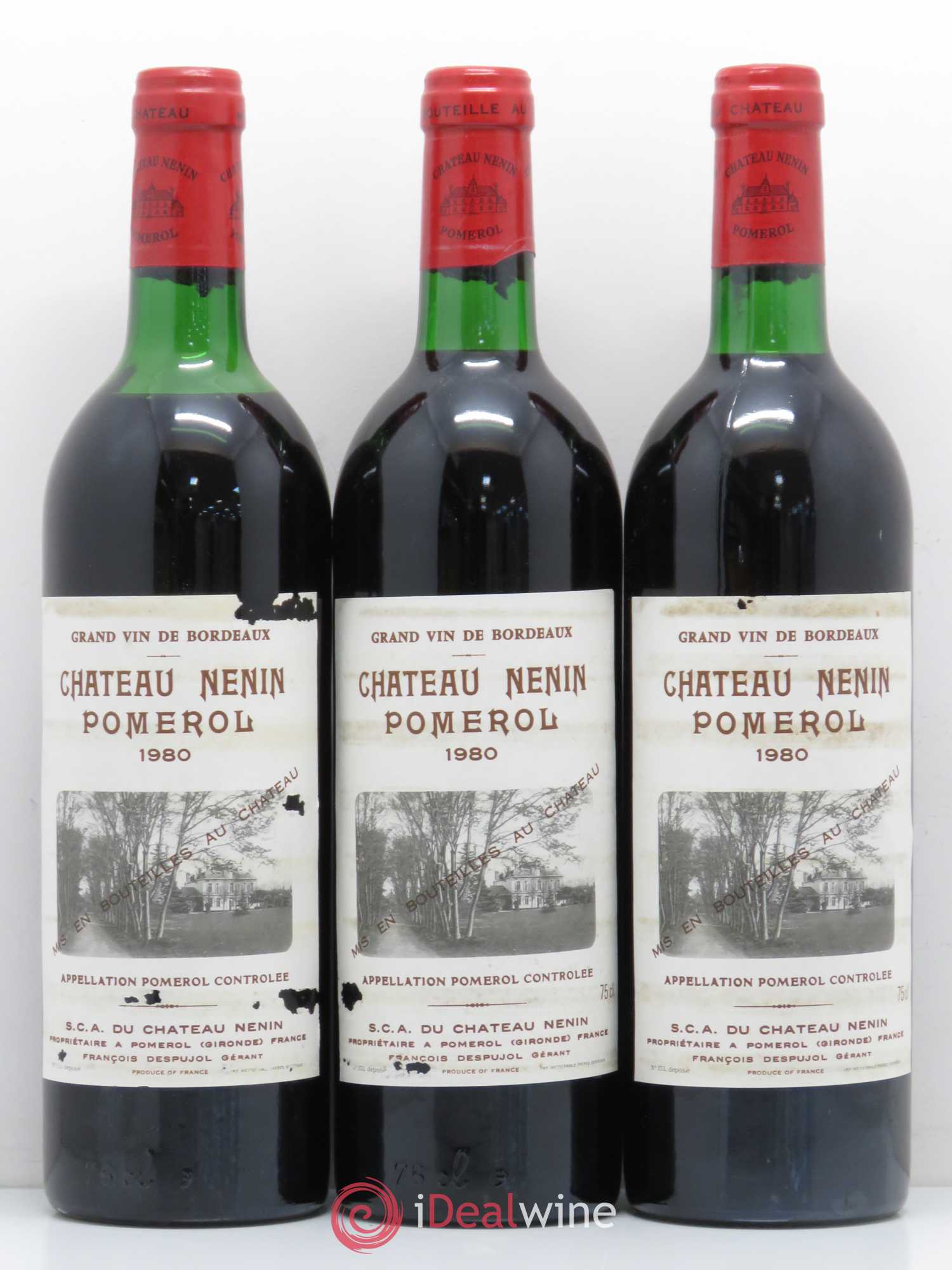 Château Nenin 1980 - Lot de 12 bouteilles - 3
