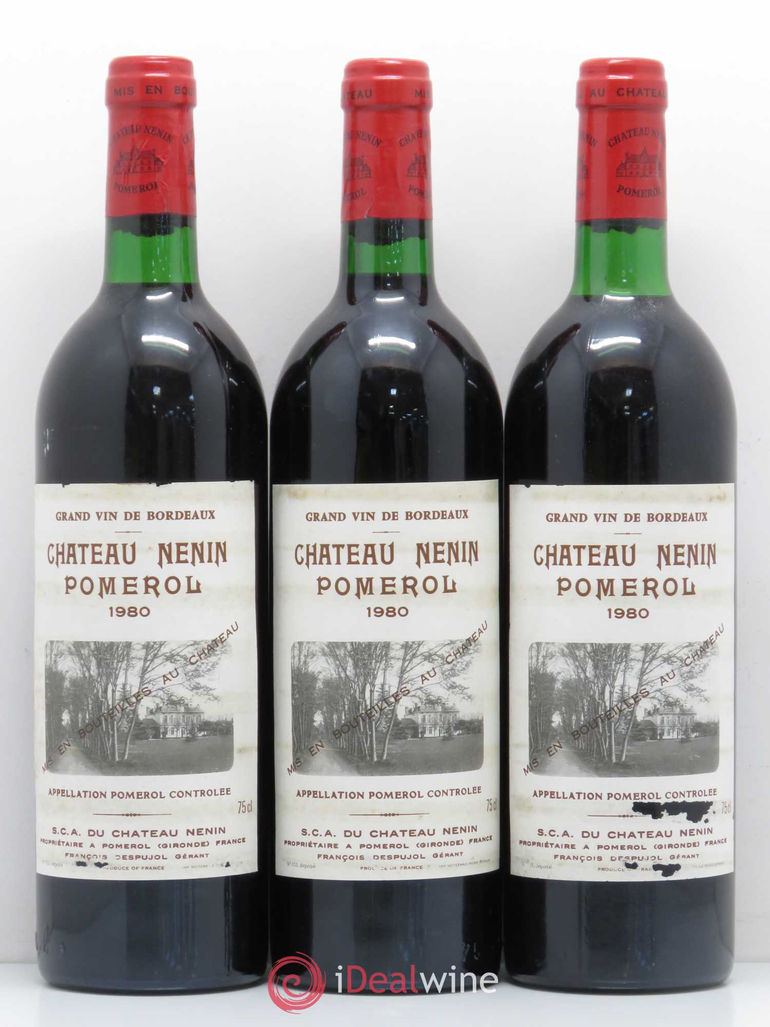 Château Nenin 1980 - Lot de 12 bouteilles - 4
