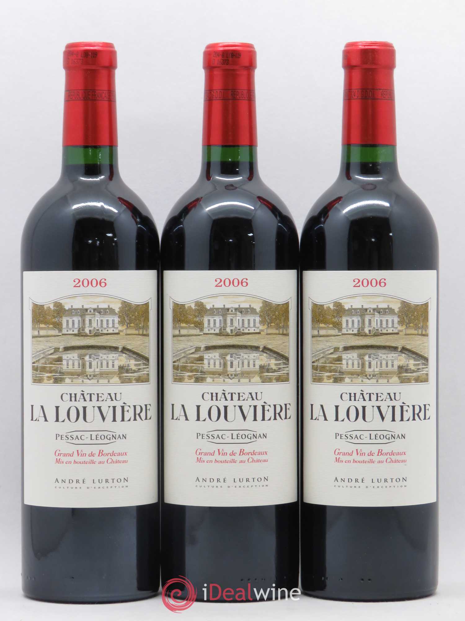 Château la Louvière 2006 - Lot de 6 bouteilles - 1